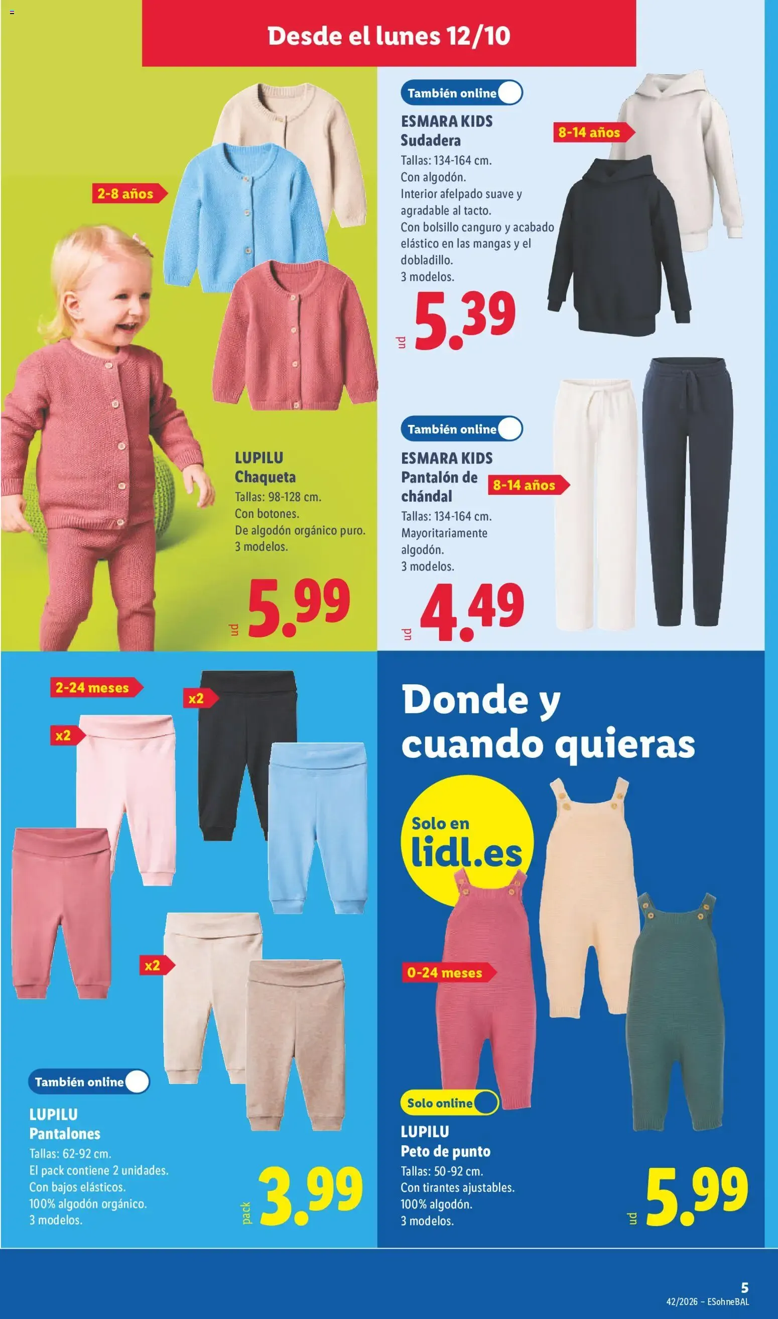 Catálogo de Lidl folleto de bazar del 12/10/2026 | Ofertas 12 de octubre al 18 de octubre 2026 - Página 17