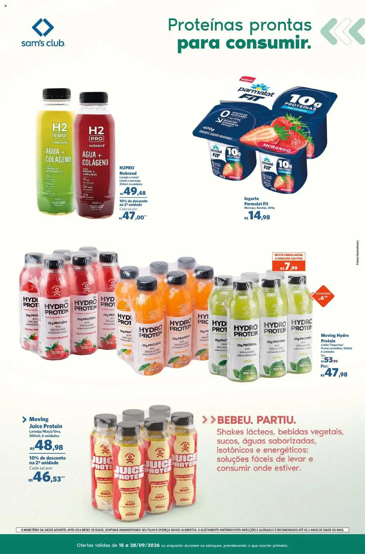 Encarte de Sam's Club Viva Bem 15 de setembro até 28 de setembro 2026 - Pagina 5