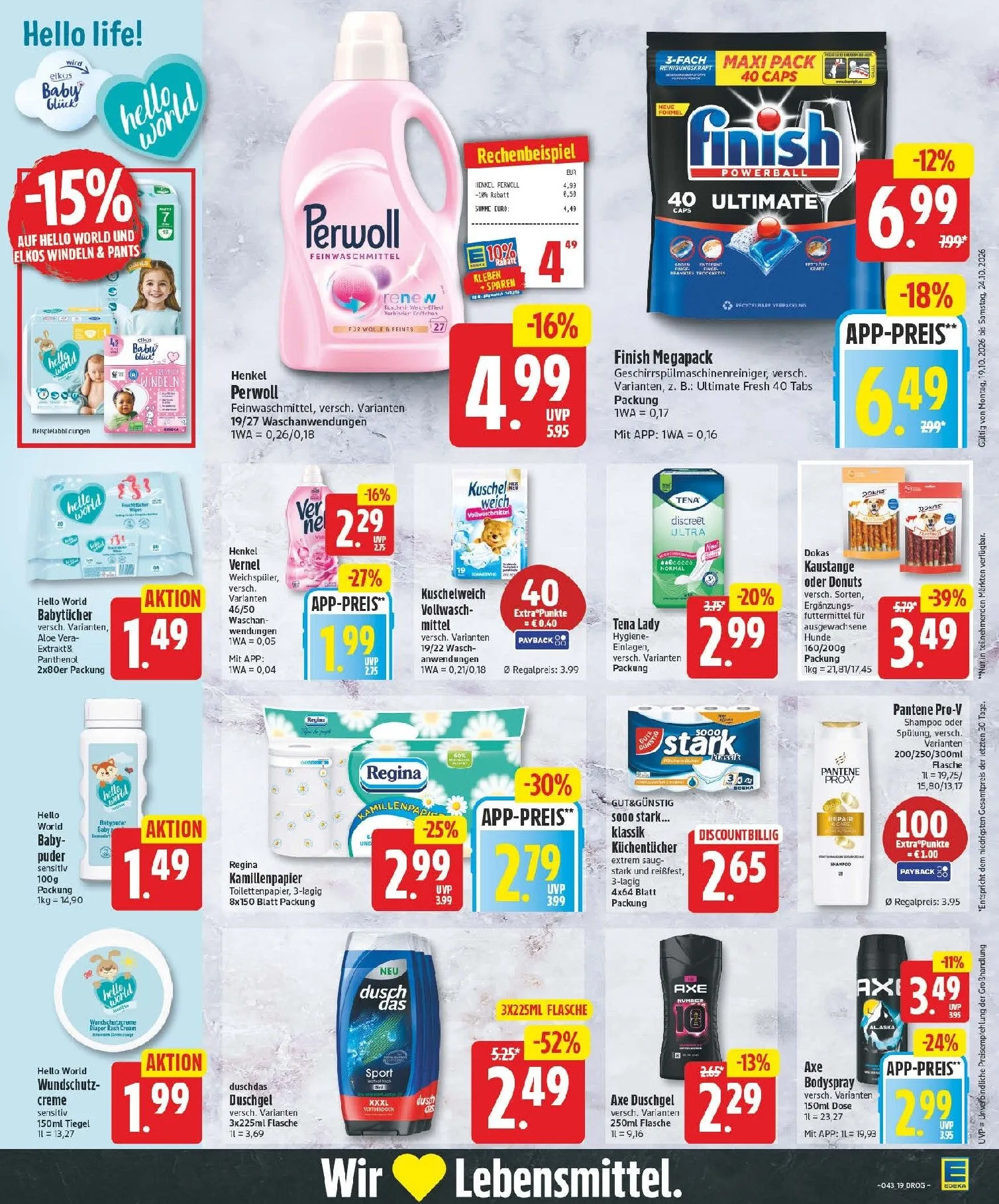 Edeka Prospekt nächste Woche – von Montag 19.10.2026 bis Samstag 24.10.2026 von 19. Oktober bis 24. Oktober 2026 - Prospekt seite 21