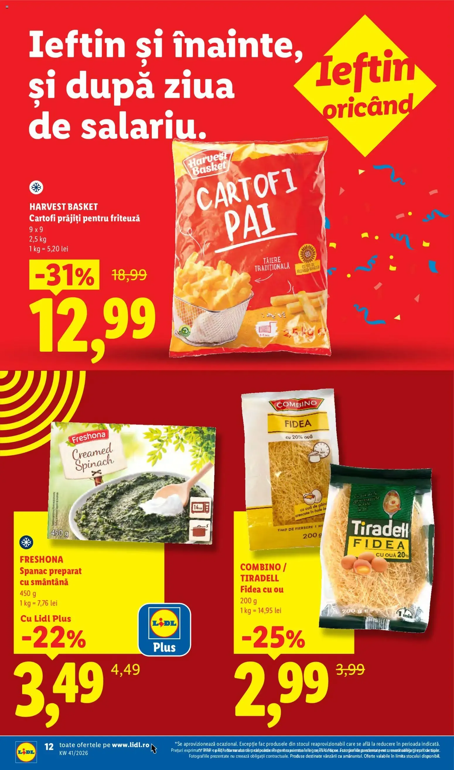 Catalog Catalog LIDL 05.10.2026 - Oferta și Revista online de la 5 octombrie până la 11 octombrie 2026 - Revista Pagina 12