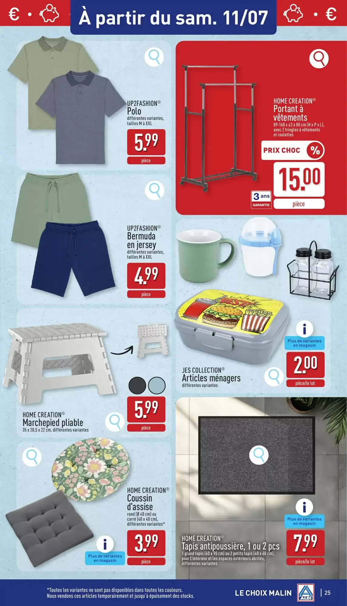 ALDI Dépliant week 28 van 6 juli tot 11 juli 2026 - folder pagina 25