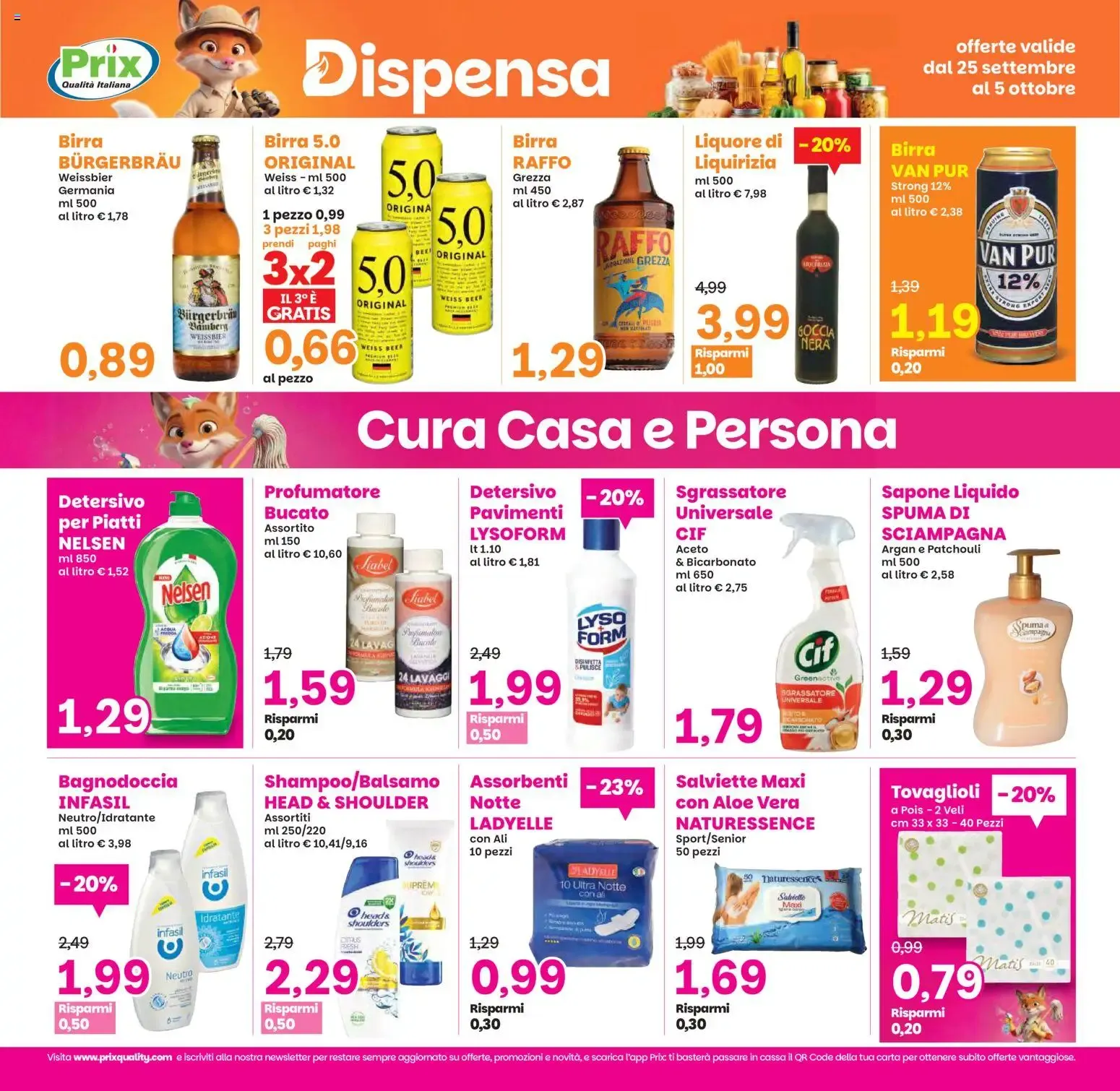 Nuovo Prix volantino dal 25/09/2026 > offerte anteprima 🛍️ da 25 settembre a 5 ottobre di 2026 - Pagina del volantino 19