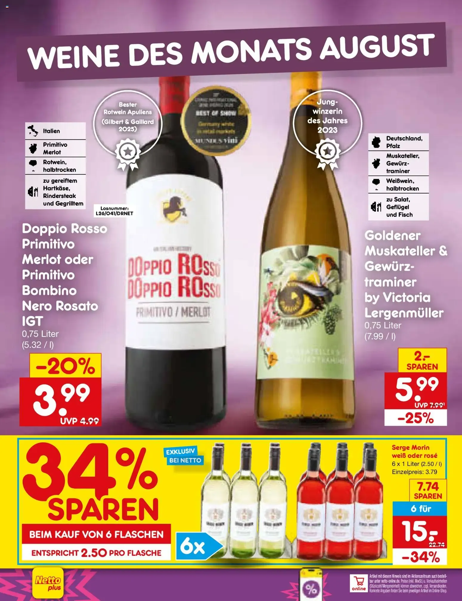 Netto Marken-Discount Prospekt (ab 24.08.2026) » Angebote von 24. August bis 29. August 2026 - Prospekt seite 8