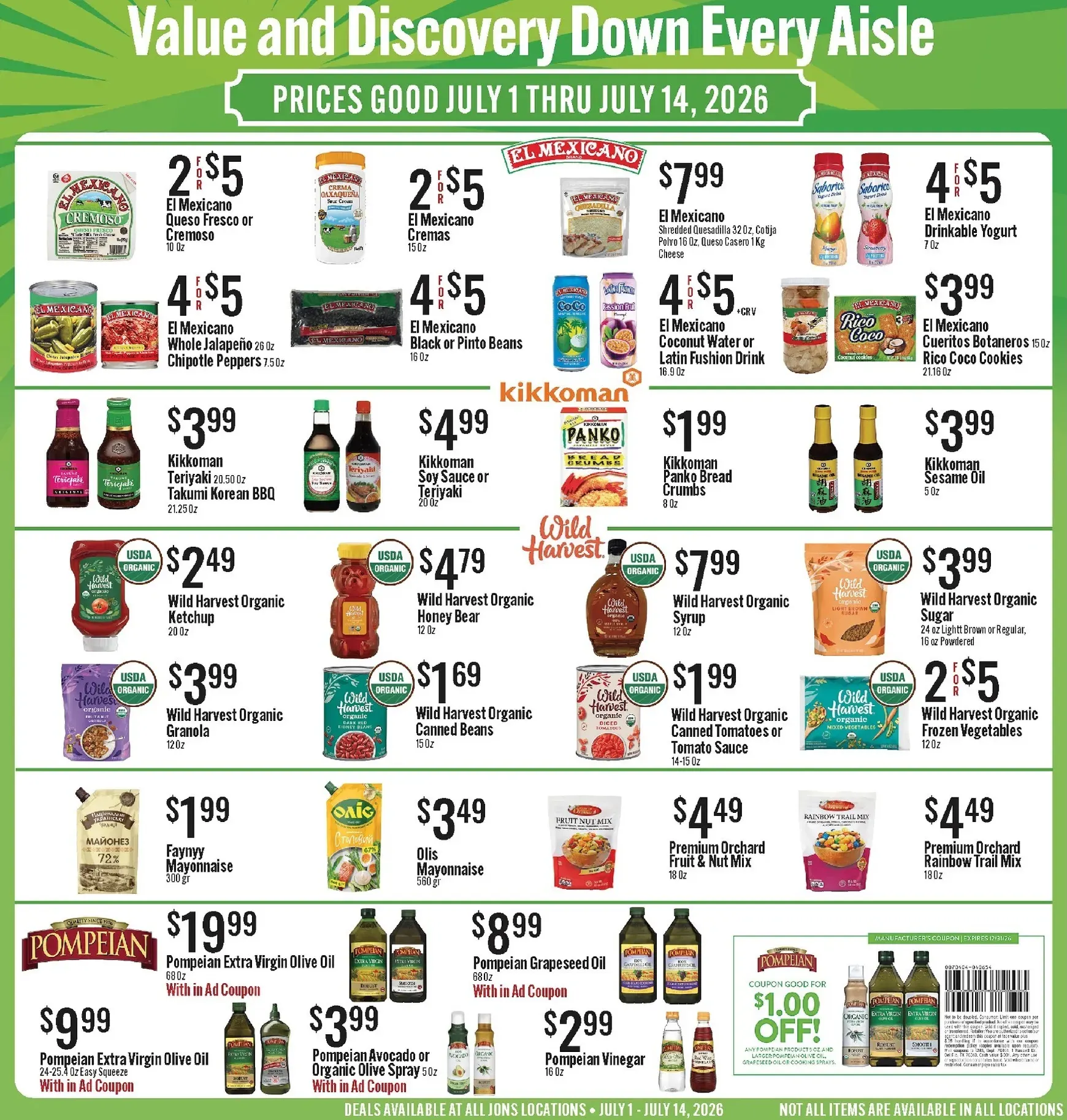 Weekly ad Current Jons leaflet valid from Wednesday 07/08/2026 to Tuesday 07/14/2026 from July 8 to July 14 2026 - Page 6