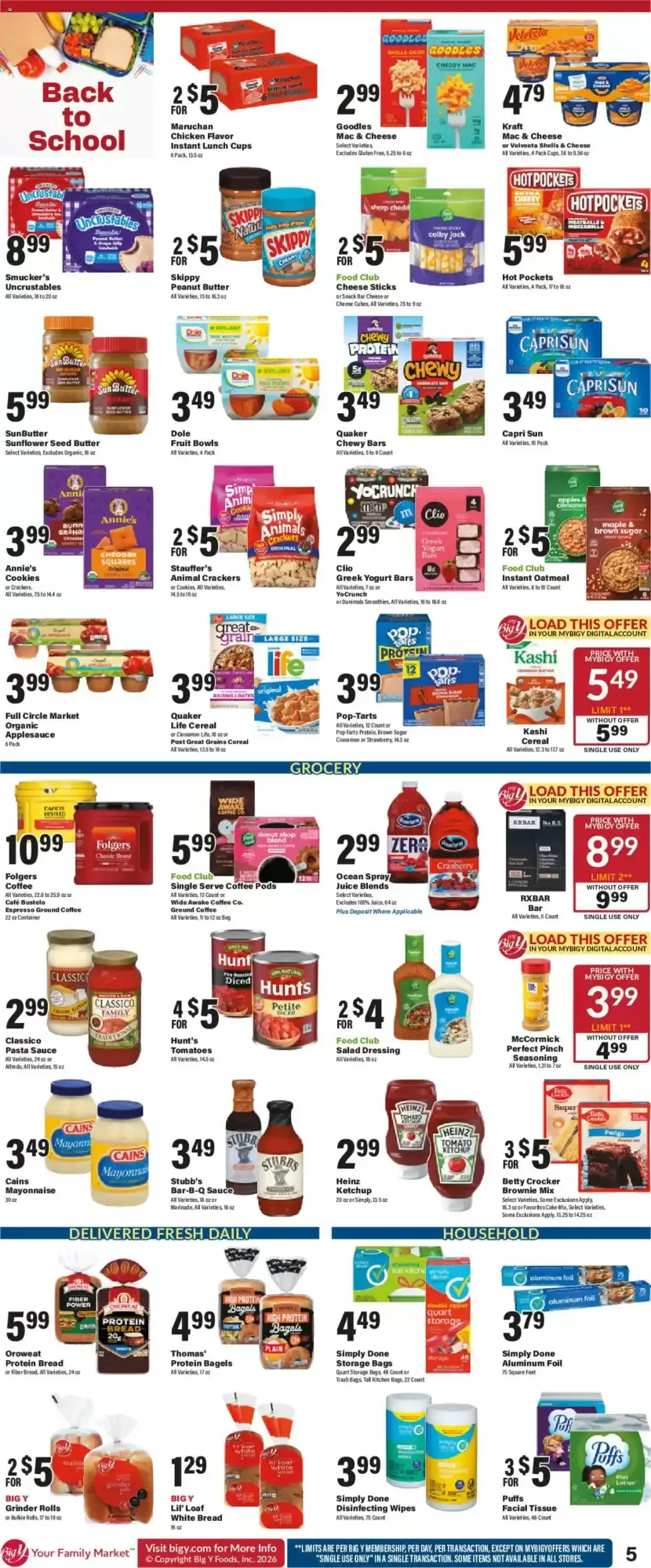 Weekly ad Big Y - Back to School Sale from August 20 to August 26 2026 - Page 8