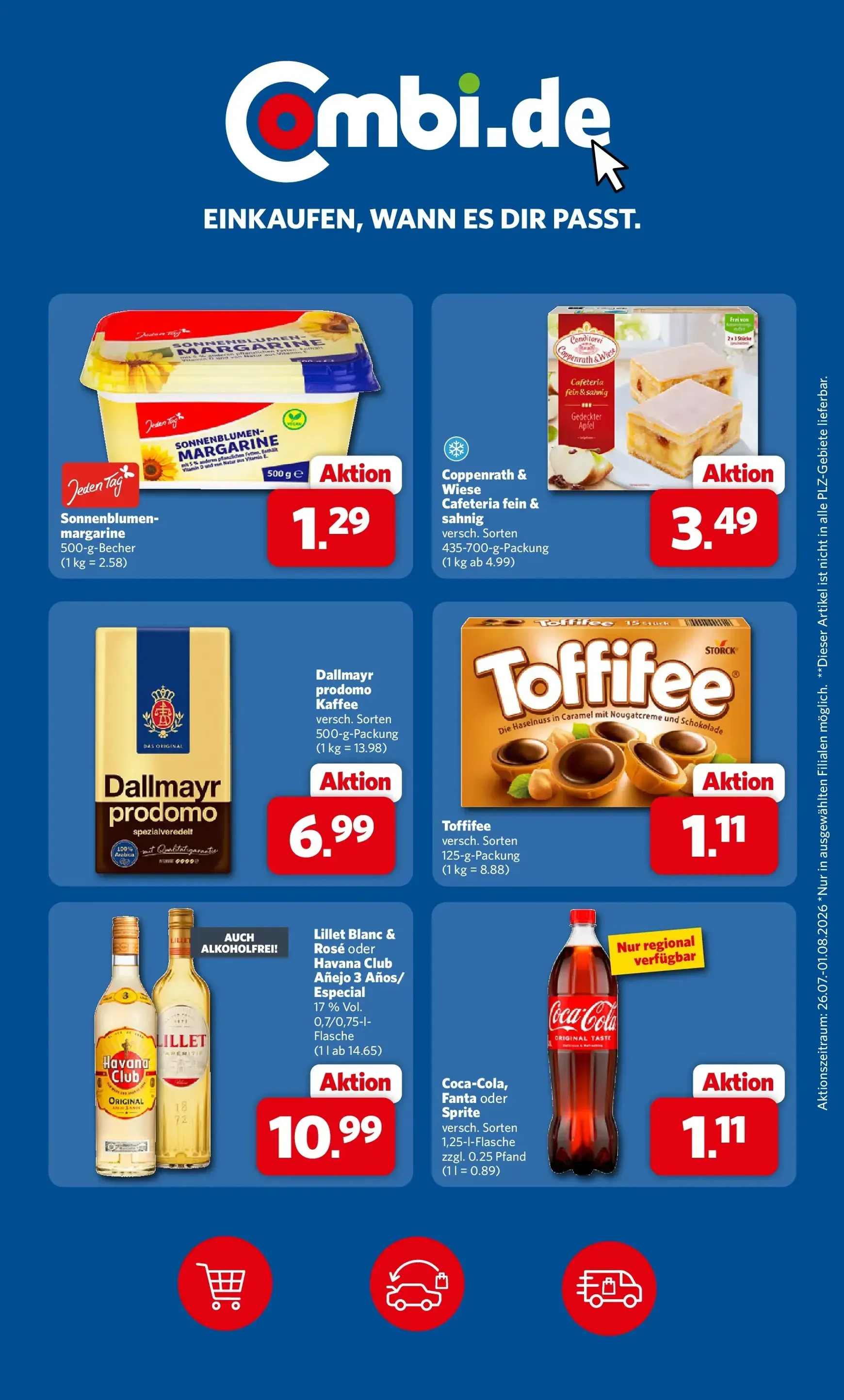 Combi - Apen Prospekt – von Montag 27.07.2026 bis Samstag 01.08.2026 von 27. Juli bis 1. August 2026 - Prospekt seite 29