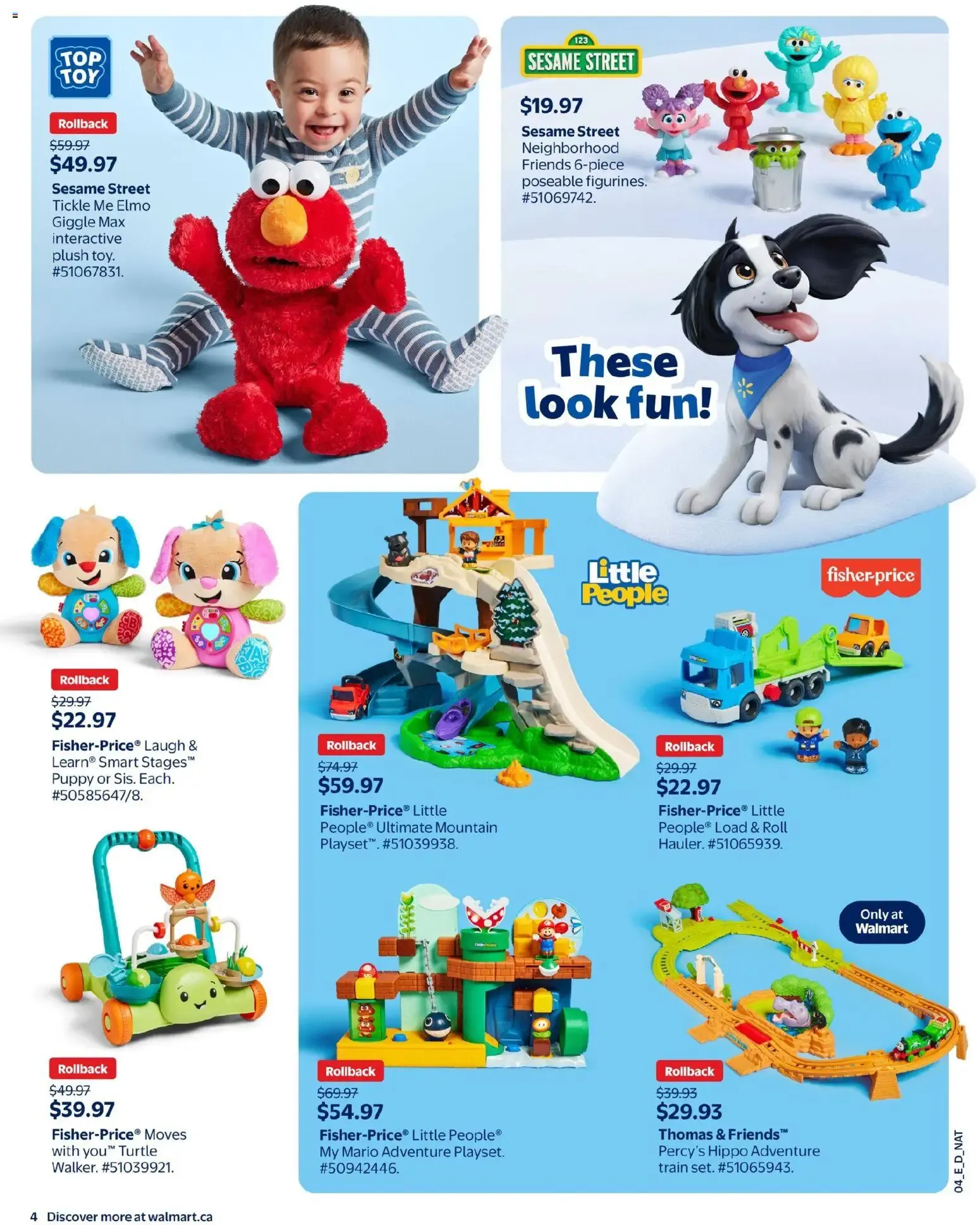 Walmart - Canada's #1 Toy Shop from October 15 to December 23 2026 - flyer page 4