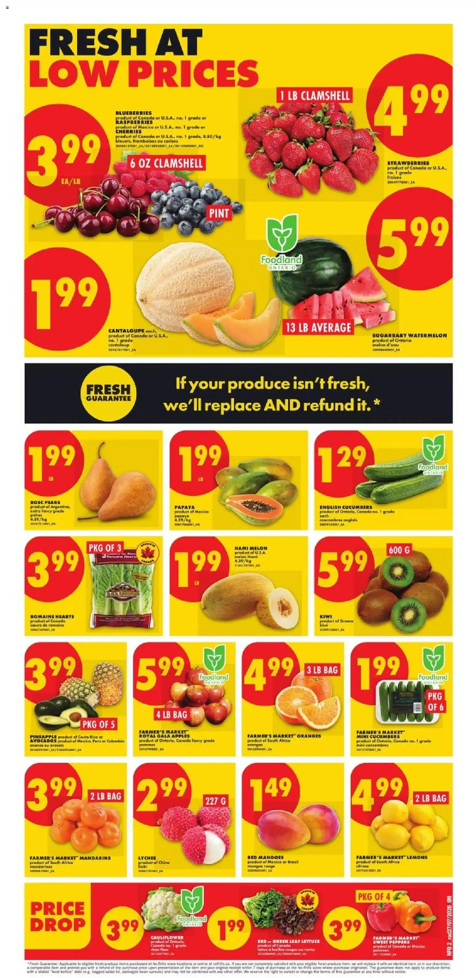 No Frills weekly flyer / circulaire from Jul 30, 2026 > weekly specials & deals from July 30 to August 5 2026 - flyer page 2