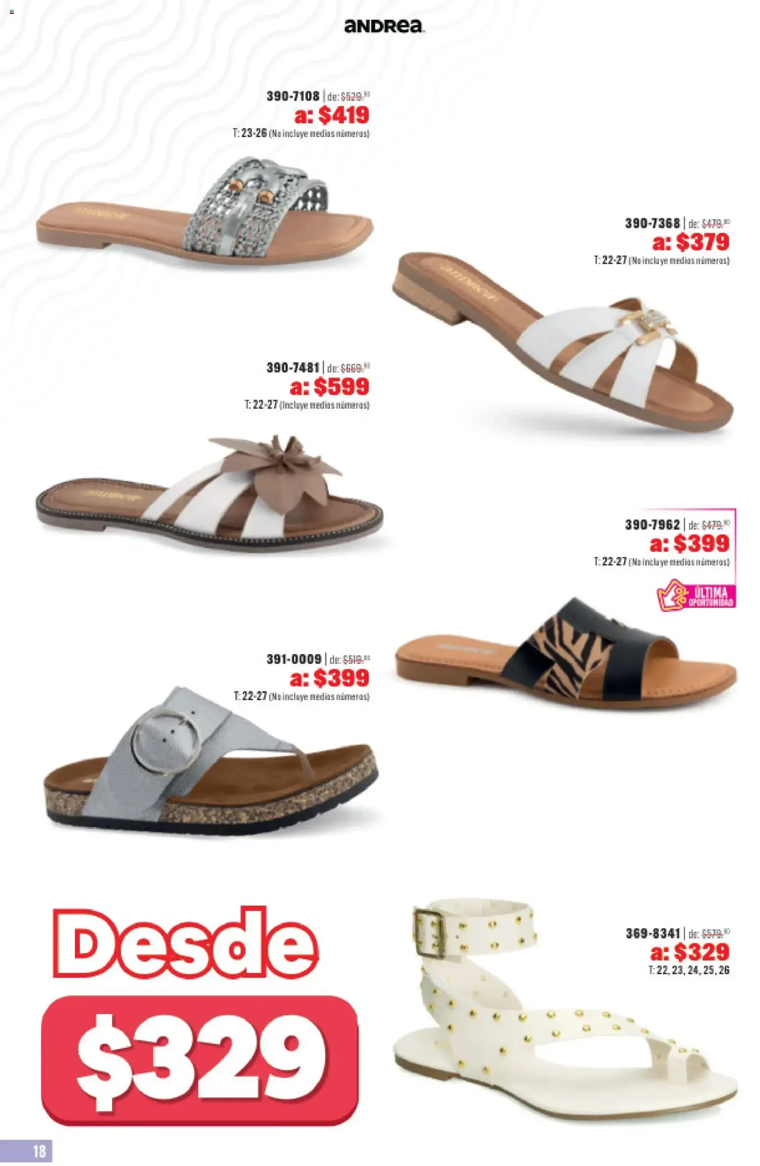 Catálogo de Andrea + Outlet Liquidación Primavera 31 de mayo al 25 de julio 2026 - Pagina 18