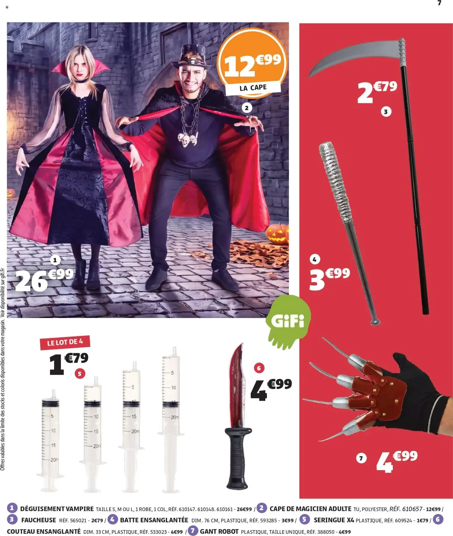 GiFi Halloween du 13 octobre au 26 octobre 2026 - Catalogue page 7