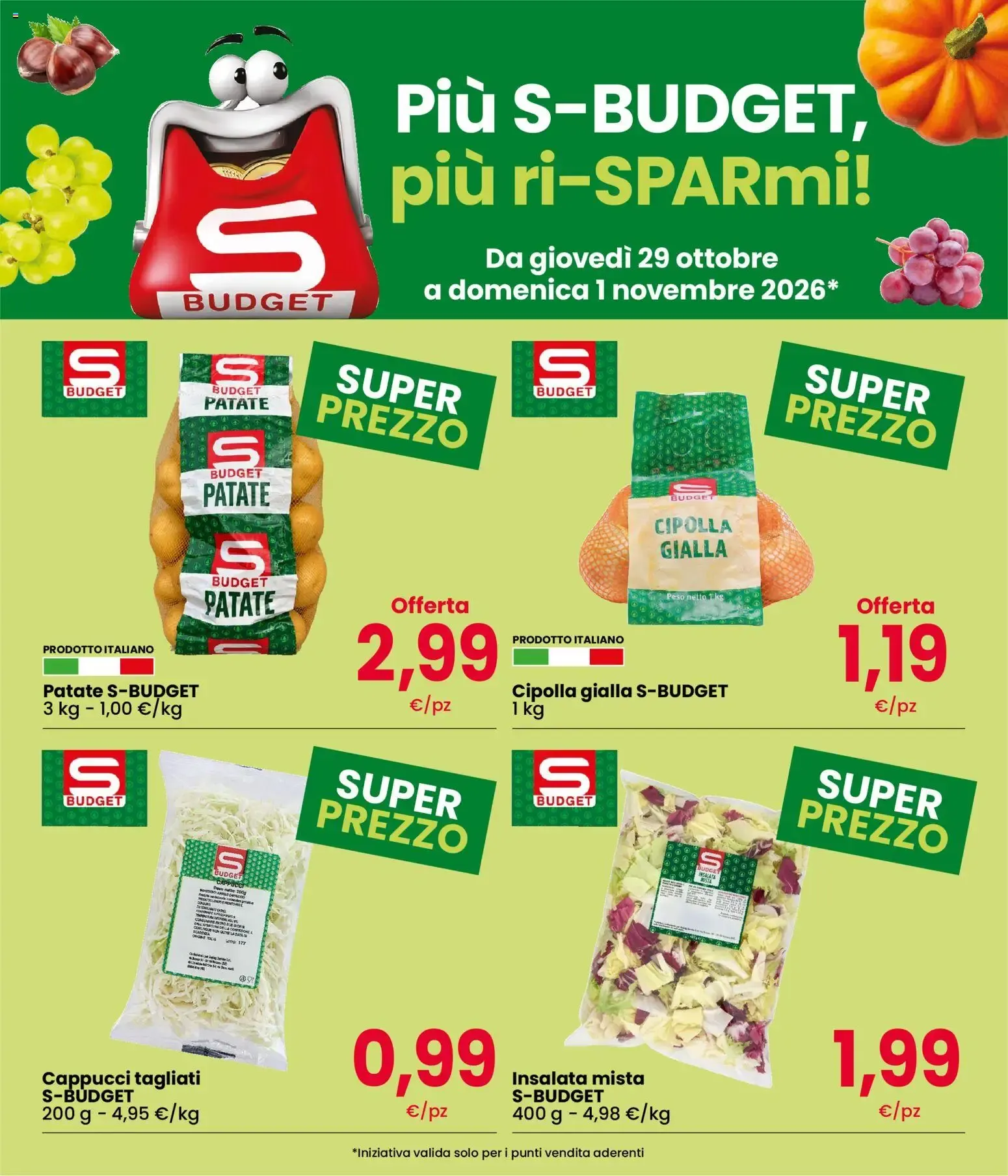 Nuovo Despar volantino Weekend dal 29/10/2026 > offerte anteprima 🛍️ da 29 ottobre a 1 novembre di 2026 - Pagina del volantino 3
