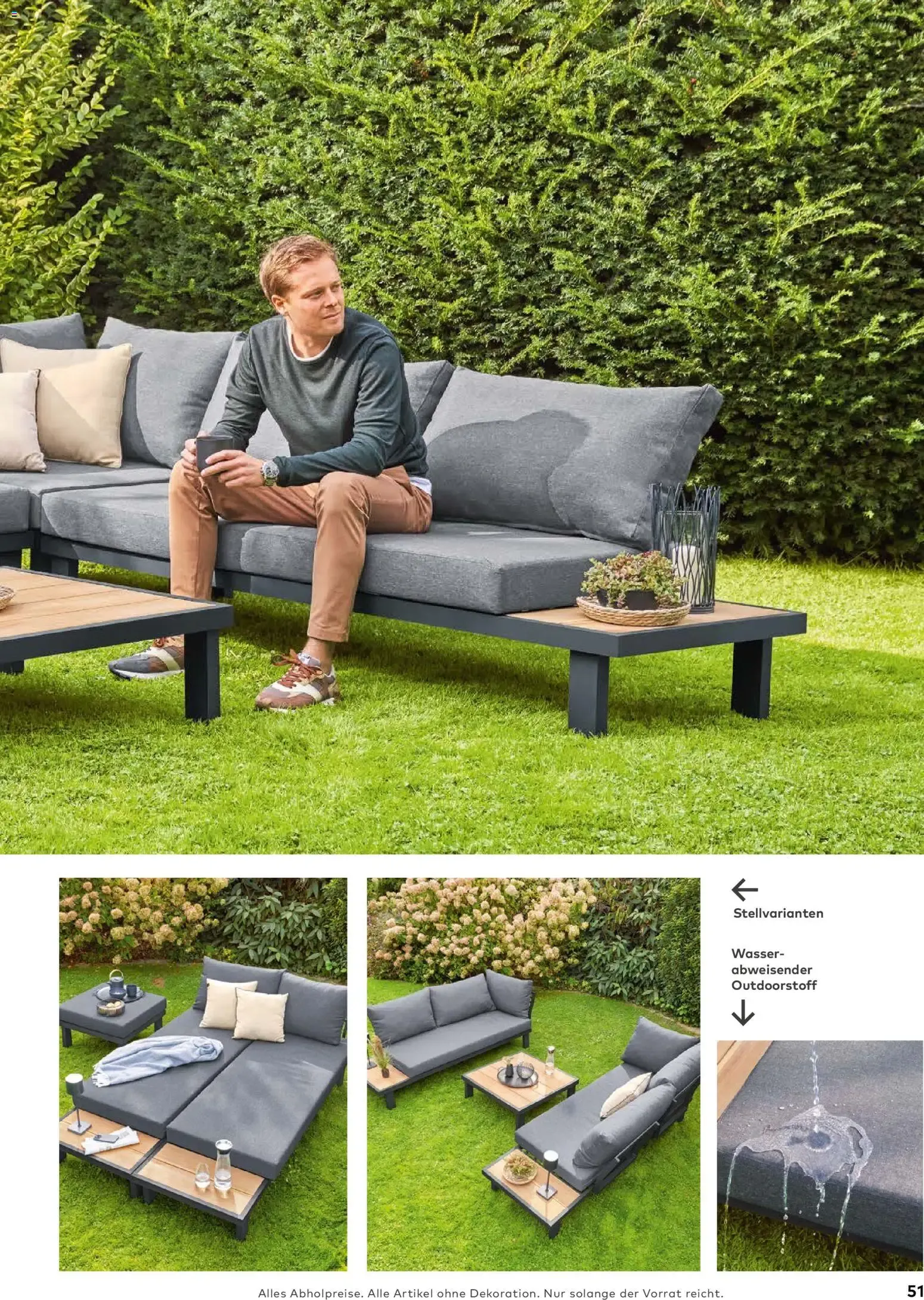 Porta! Gartenmöbel Katalog (ab 01.03.2026) zum Blättern von 1. März bis 31. August 2026 - Prospekt seite 50