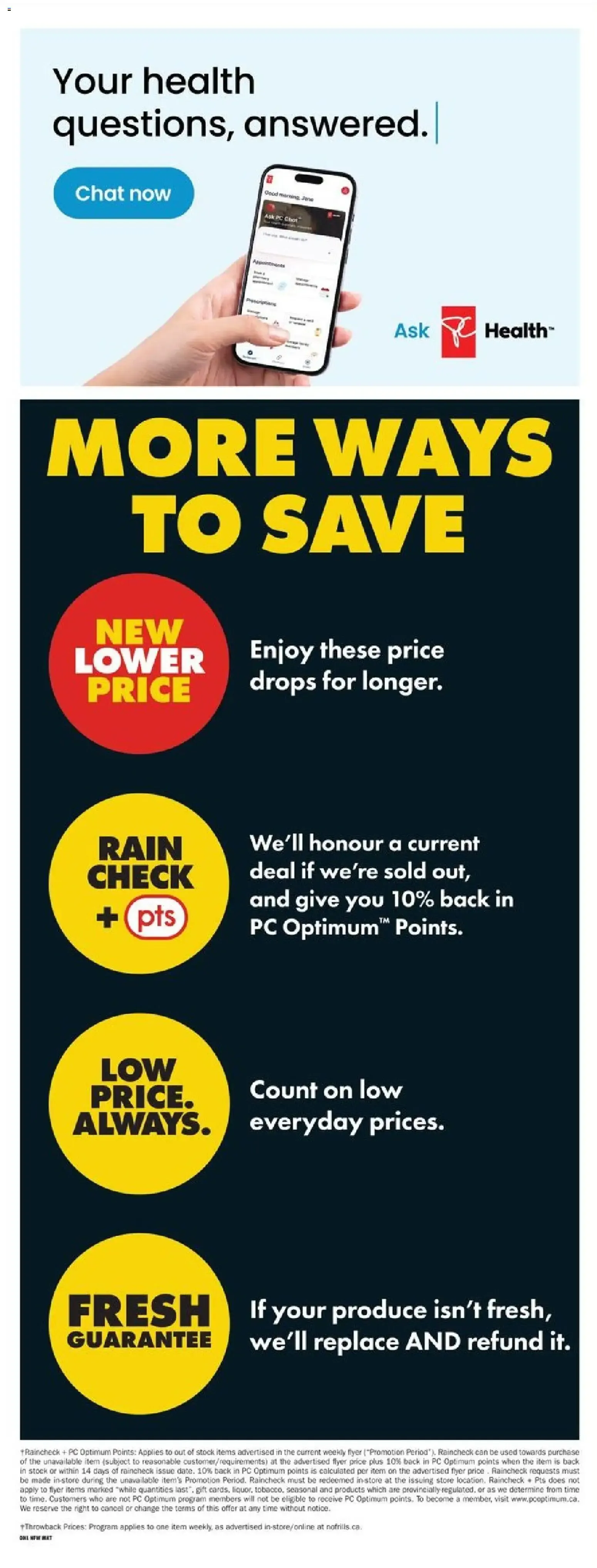 NOFRILLS FLYER PRICES EFFECTIVE THURSDAY, SEPTEMBER 24 TO WEDNESDAY, SEPTEMBER 30, 2026. from September 24 to September 30 2026 - flyer page 15