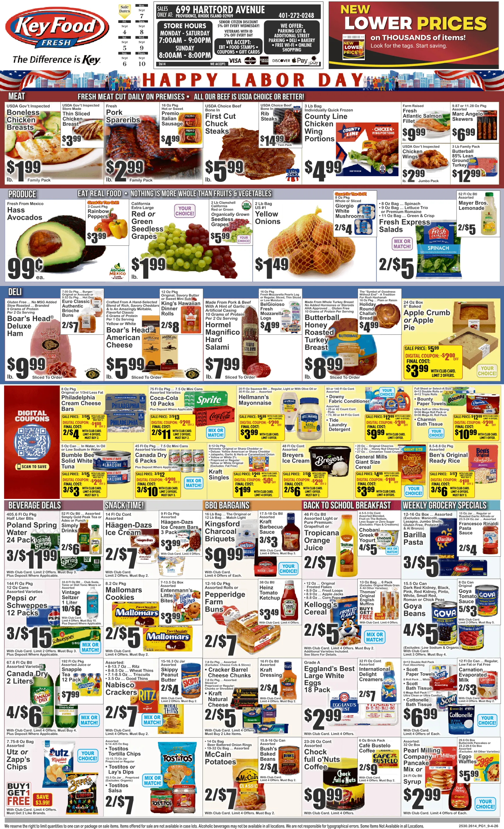 Current Key Food - Fresh leaflet valid from Friday 09/04/2026 to Thursday 09/10/2026