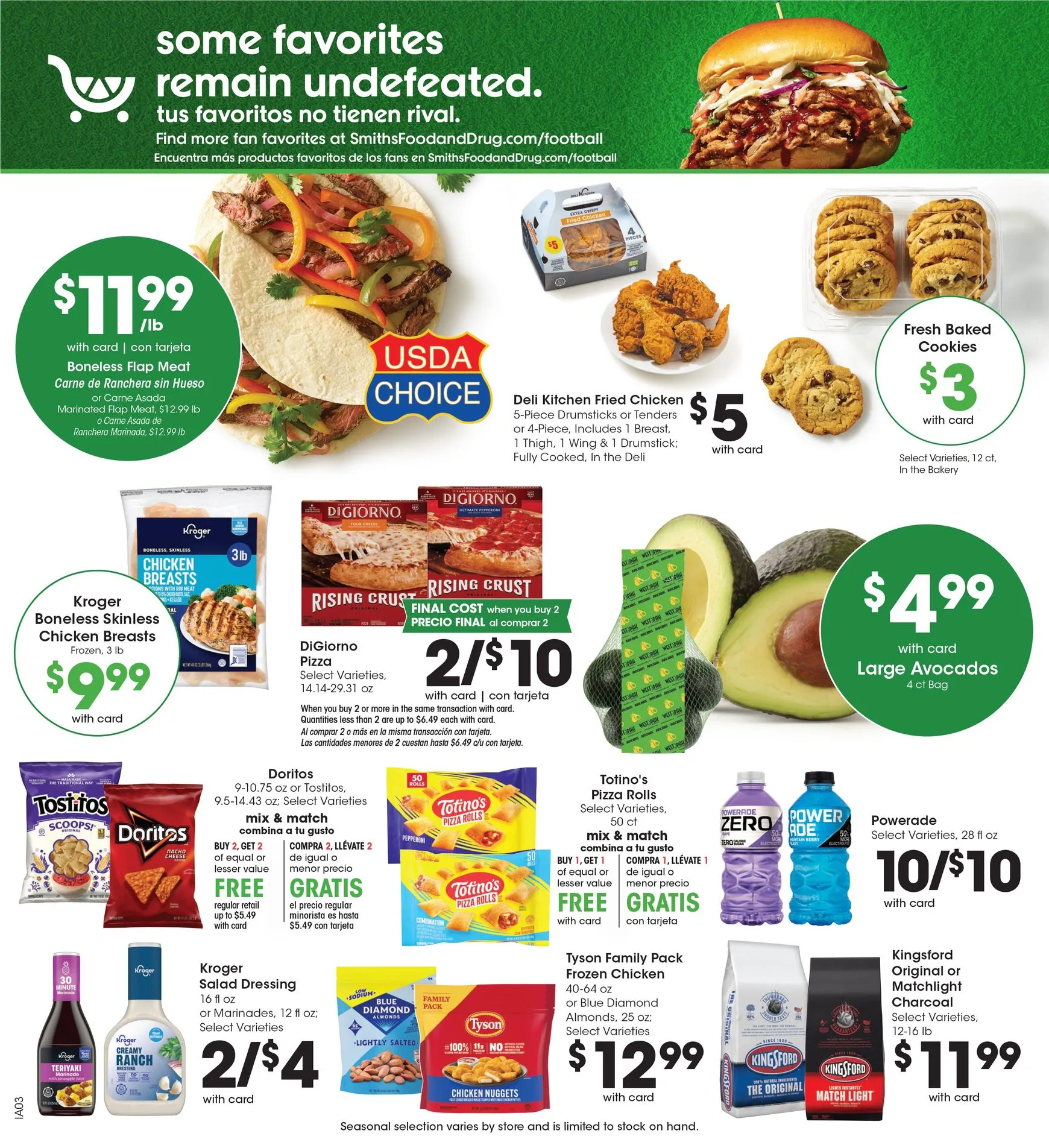 Weekly ad Current Smith's leaflet valid from Wednesday 10/28/2026 to Tuesday 11/03/2026 from October 28 to November 3 2026 - Page 6