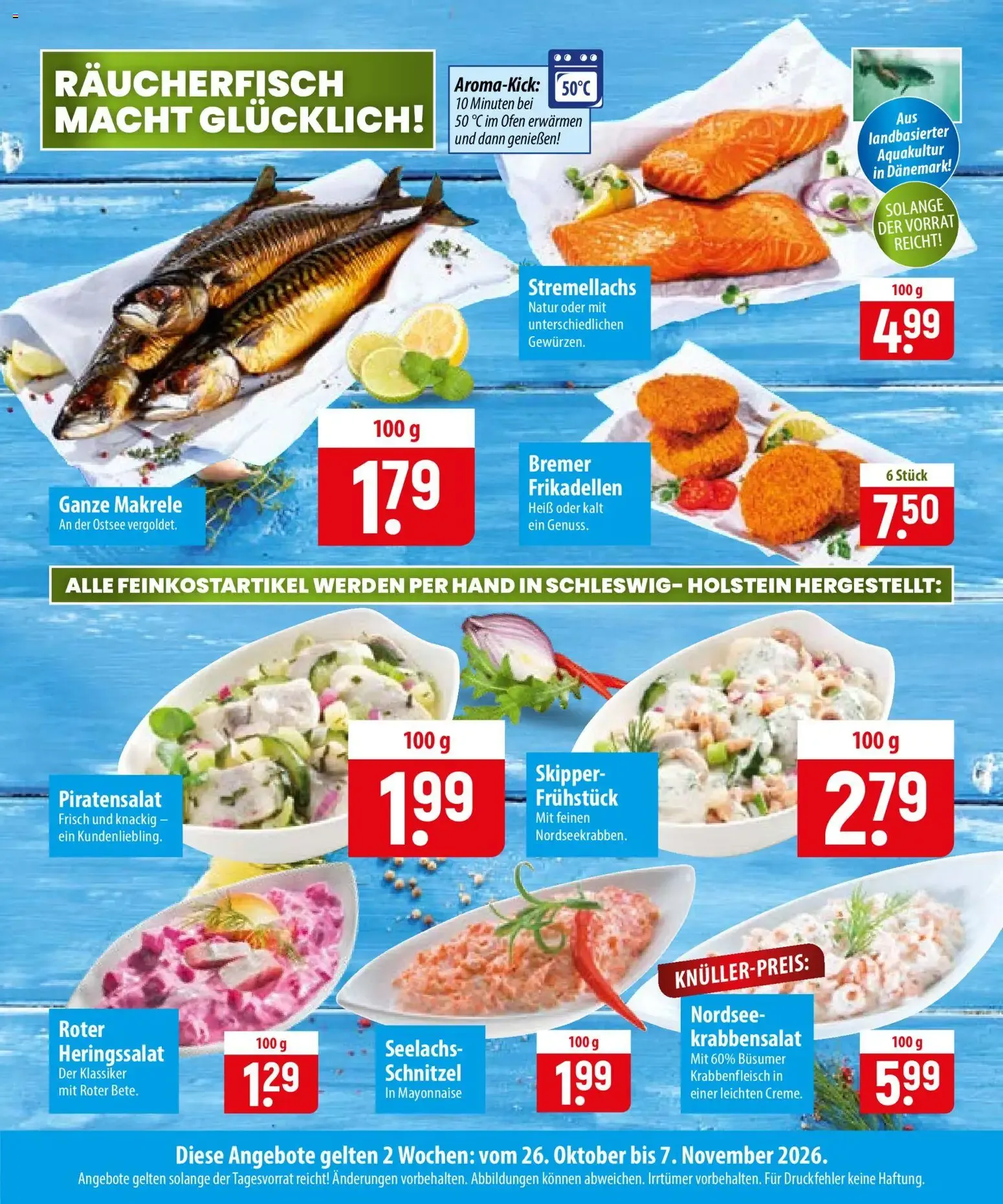 Famila Fischmarkt (ab 26.10.2026) zum Blättern von 26. Oktober bis 8. November 2026 - Prospekt seite 2