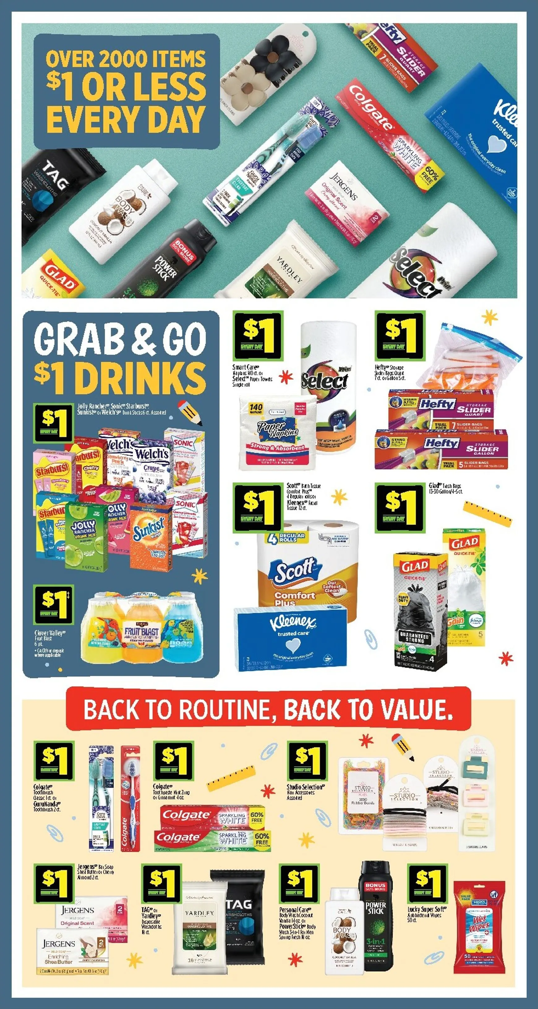Weekly promotion DOLLAR GENERAL spanning from August 2 to August 8 2026 - Page 8 for Catalogue 365