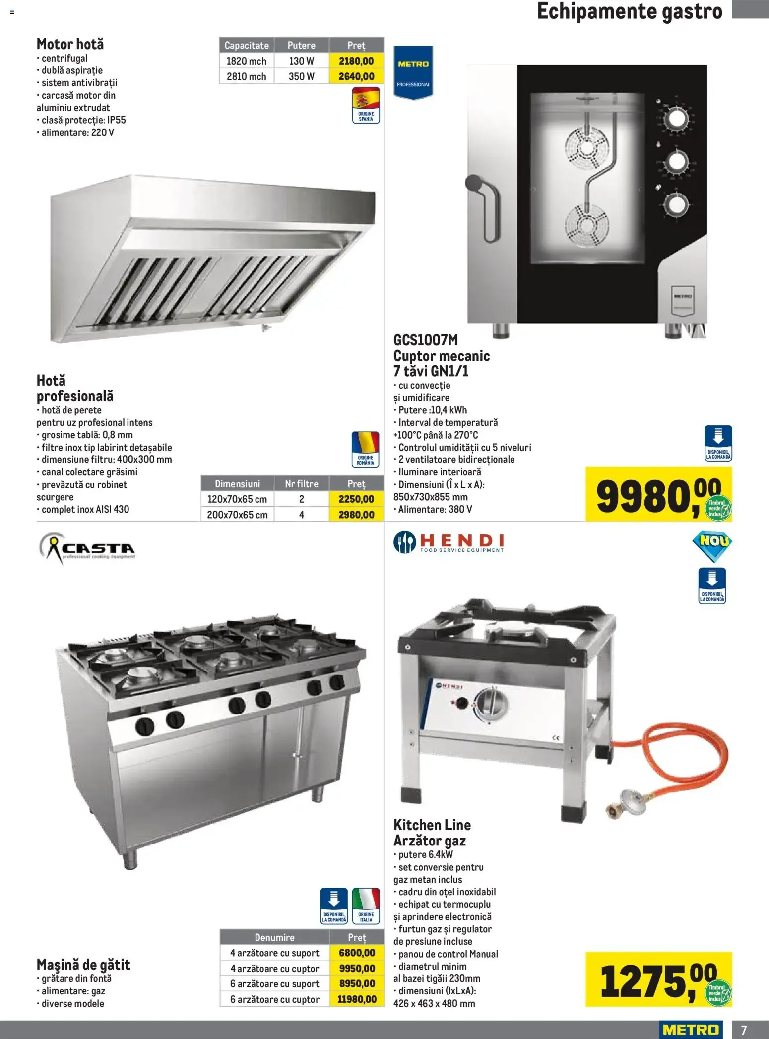 Catalog Metro Catalog Soluții Nealimentare pentru HoReCa - Oferta 01.10.2026 - 04.01.2027 de la 1 octombrie până la 4 ianuarie 2027 - Revista Pagina 7