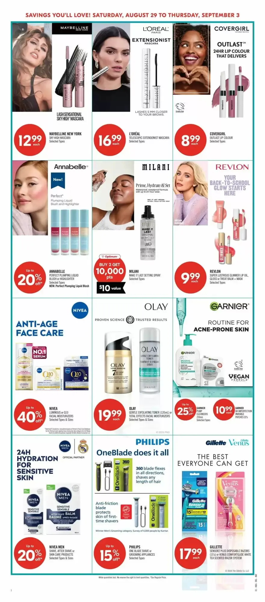 Shoppers Drug Mart flyer week 35 from August 29 to September 3 2026 - flyer page 15