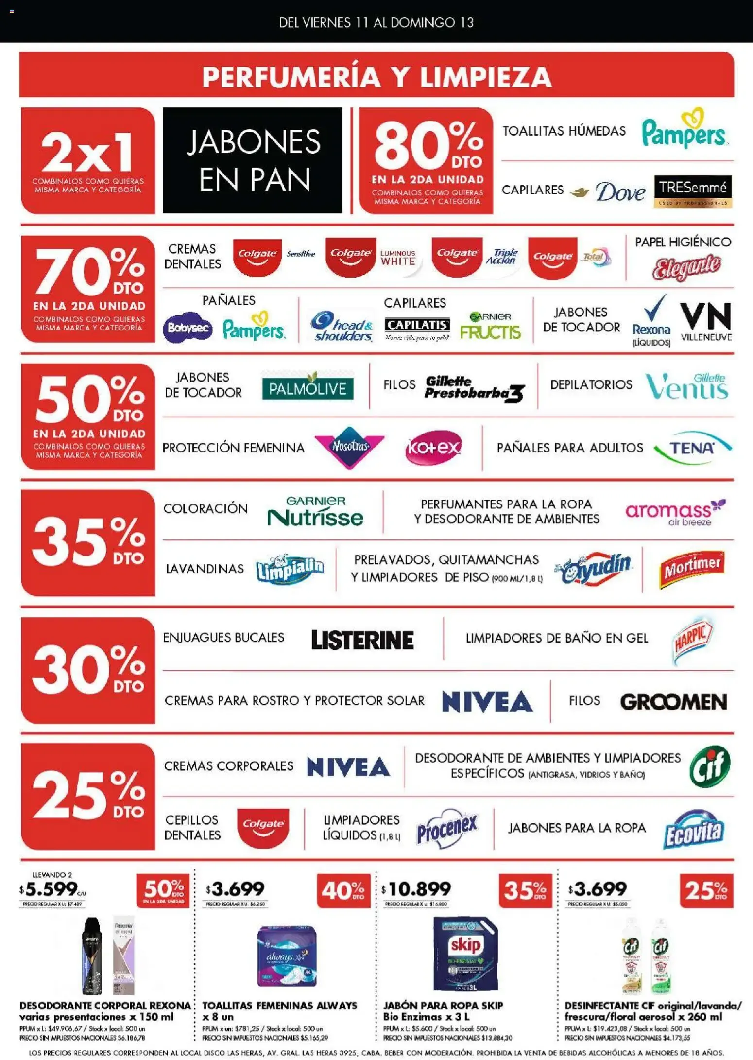 Ofertas de Disco - Ofertas | Bs. As. y Santa Fé del 11/09/2026 - 13/09/2026 11 de septiembre al 13 de septiembre 2026 - Página 6 del catálogo