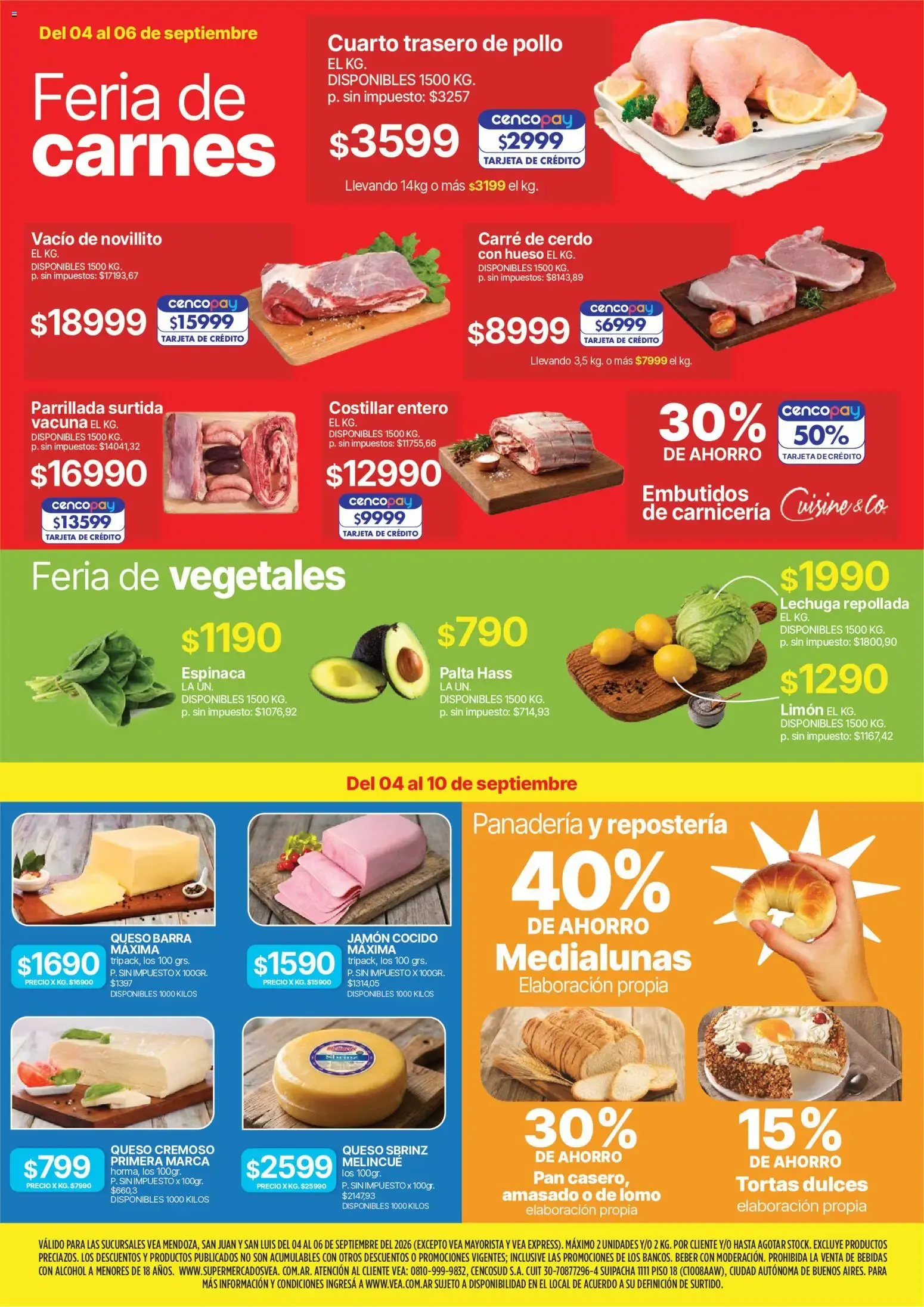 Ofertas de Vea - Fin de semana Destacados del 04/09/2026 - 06/09/2026 4 de septiembre al 6 de septiembre 2026 - Página 2 del catálogo