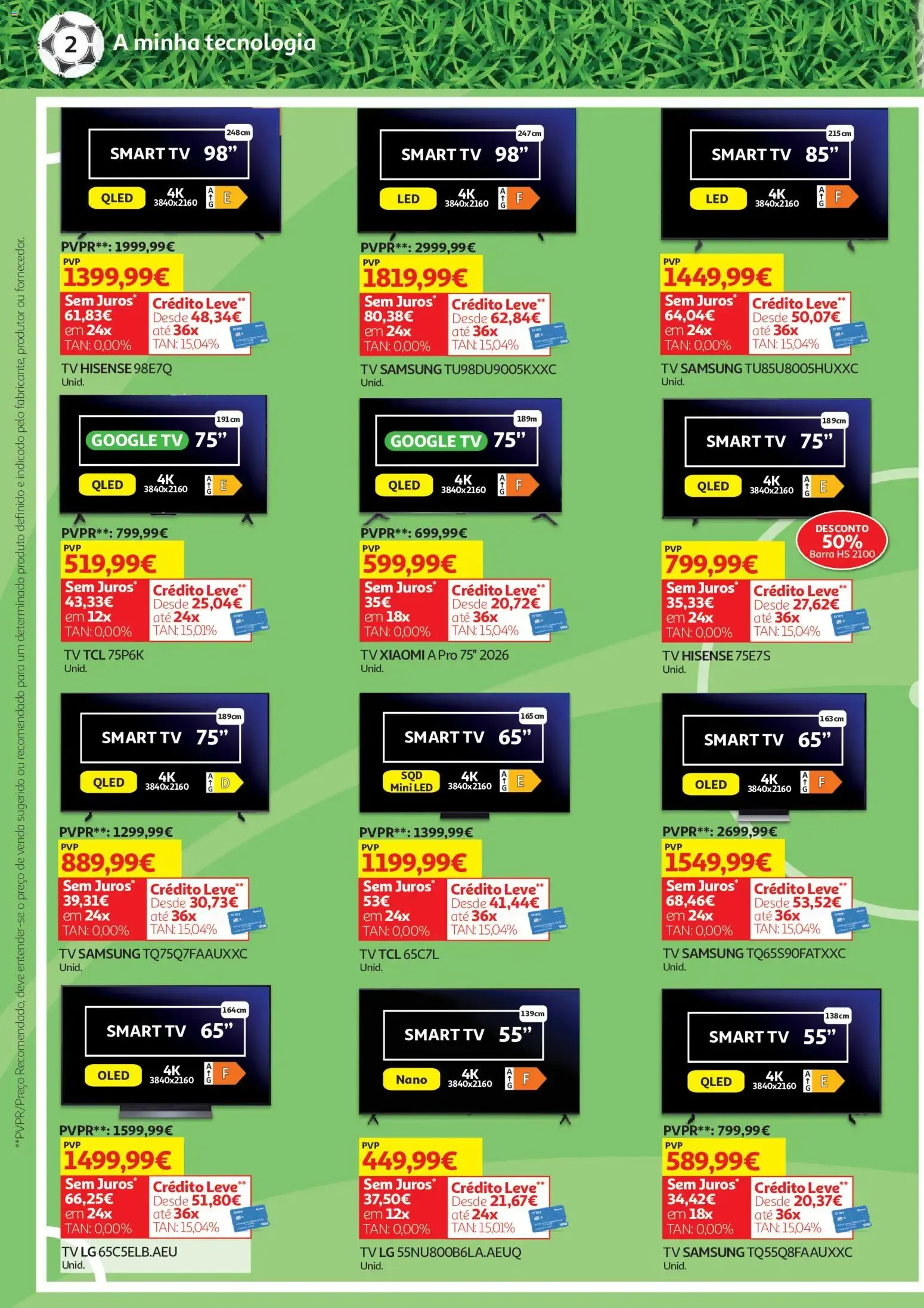Folheto Auchan - Tecno Mundial » de 16/06/2026 - 06/07/2026 de 16 de junho até 6 de julho 2026 - Pagina 2