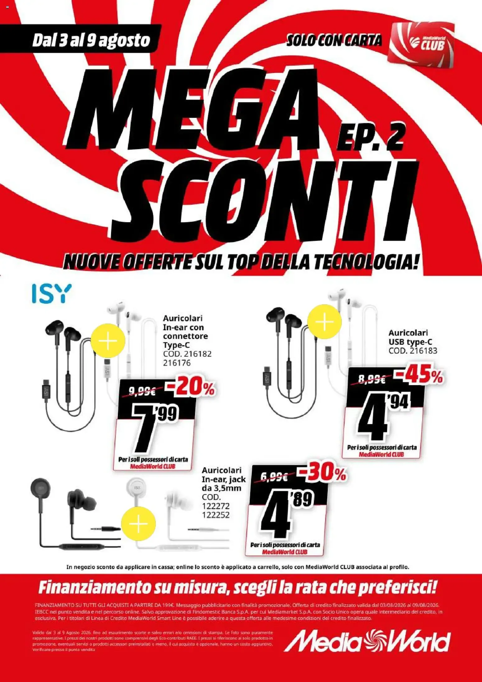 MEGA SCONTI EP.2 da 3 agosto a 9 agosto di 2026 - Pagina del volantino 13