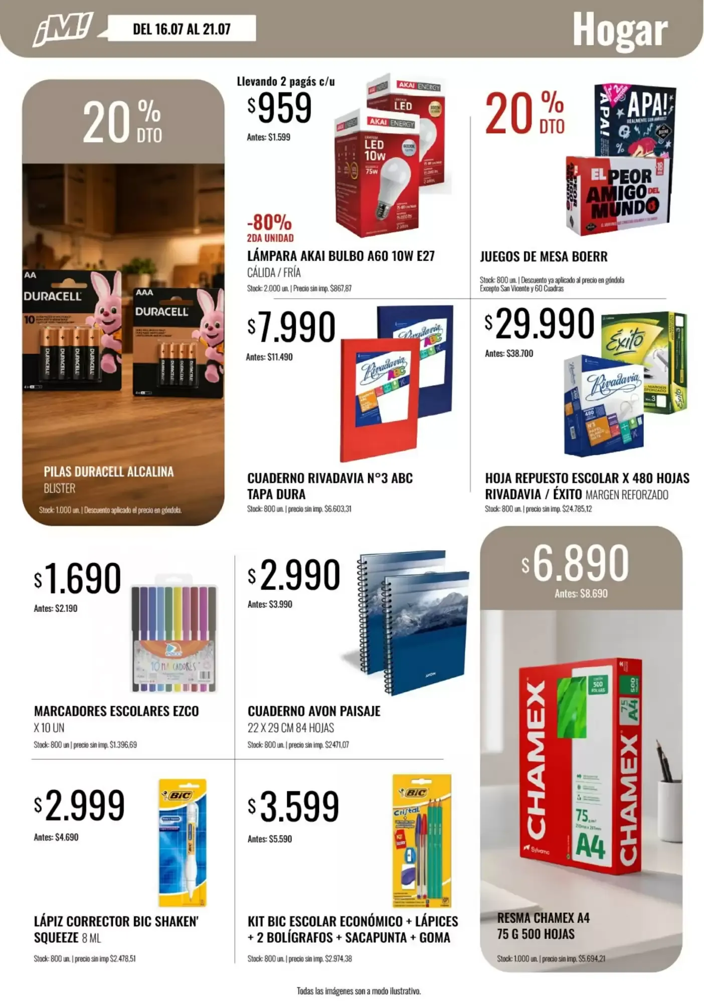 Ofertas de Catálogo de Ofertas Super Mami Dino 16 de julio al 21 de julio 2026 - Página 12 del catálogo