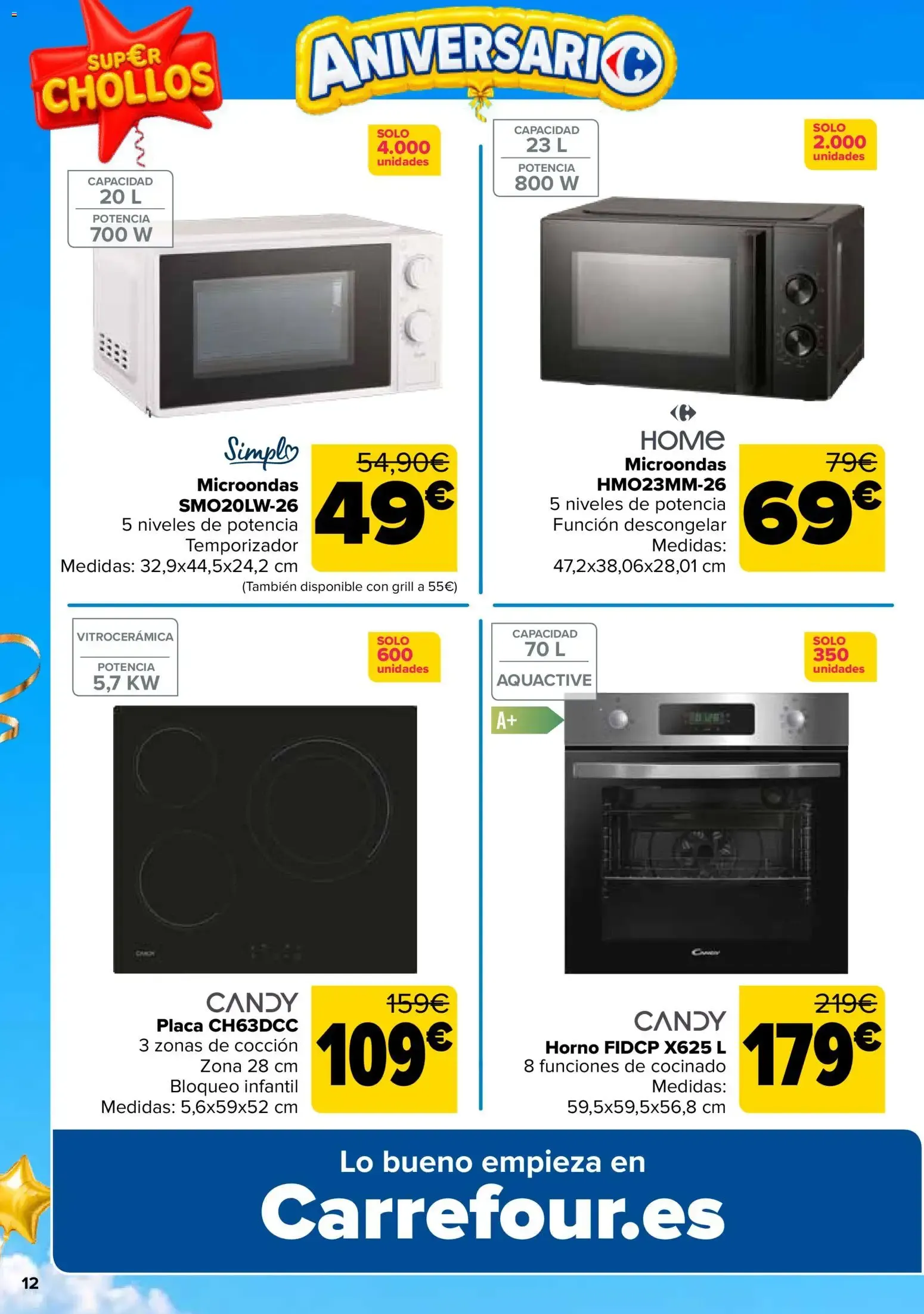 Catálogo de Carrefour Super chollos del 06/10/2026 | Catálogo 6 de octubre al 19 de octubre 2026 - Página 12