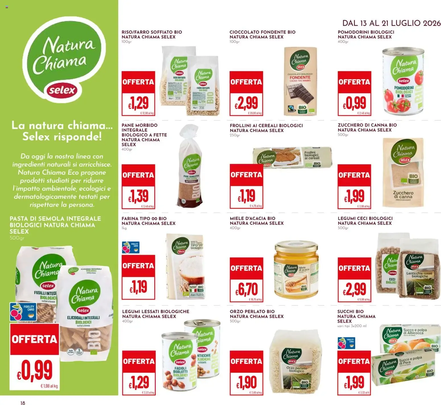 IPER PAN & superpan: OFFERTE AL COSTO y SCONTO 20% SU TUTTA LA SPESA da 13 luglio a 21 luglio di 2026 - Pagina del volantino 18