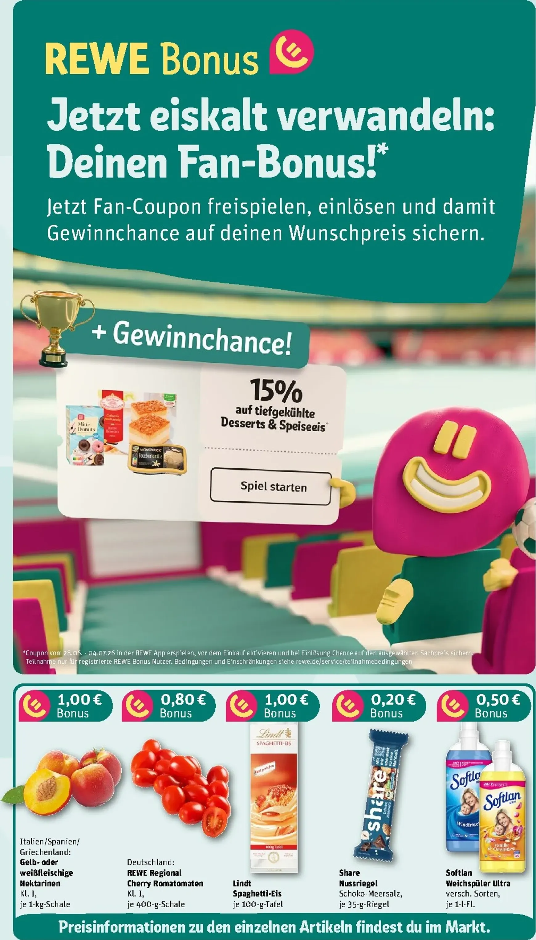 Rewe Prospekt – von Montag 29.06.2026 bis Sonntag 05.07.2026 von 29. Juni bis 5. Juli 2026 - Prospekt seite 3