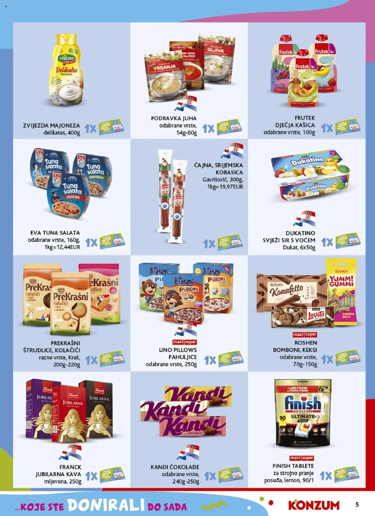 Katalog Konzum Katalog 43 / 2026 od 21. listopada do 27. listopada 2026. - Pregled Stranica 5