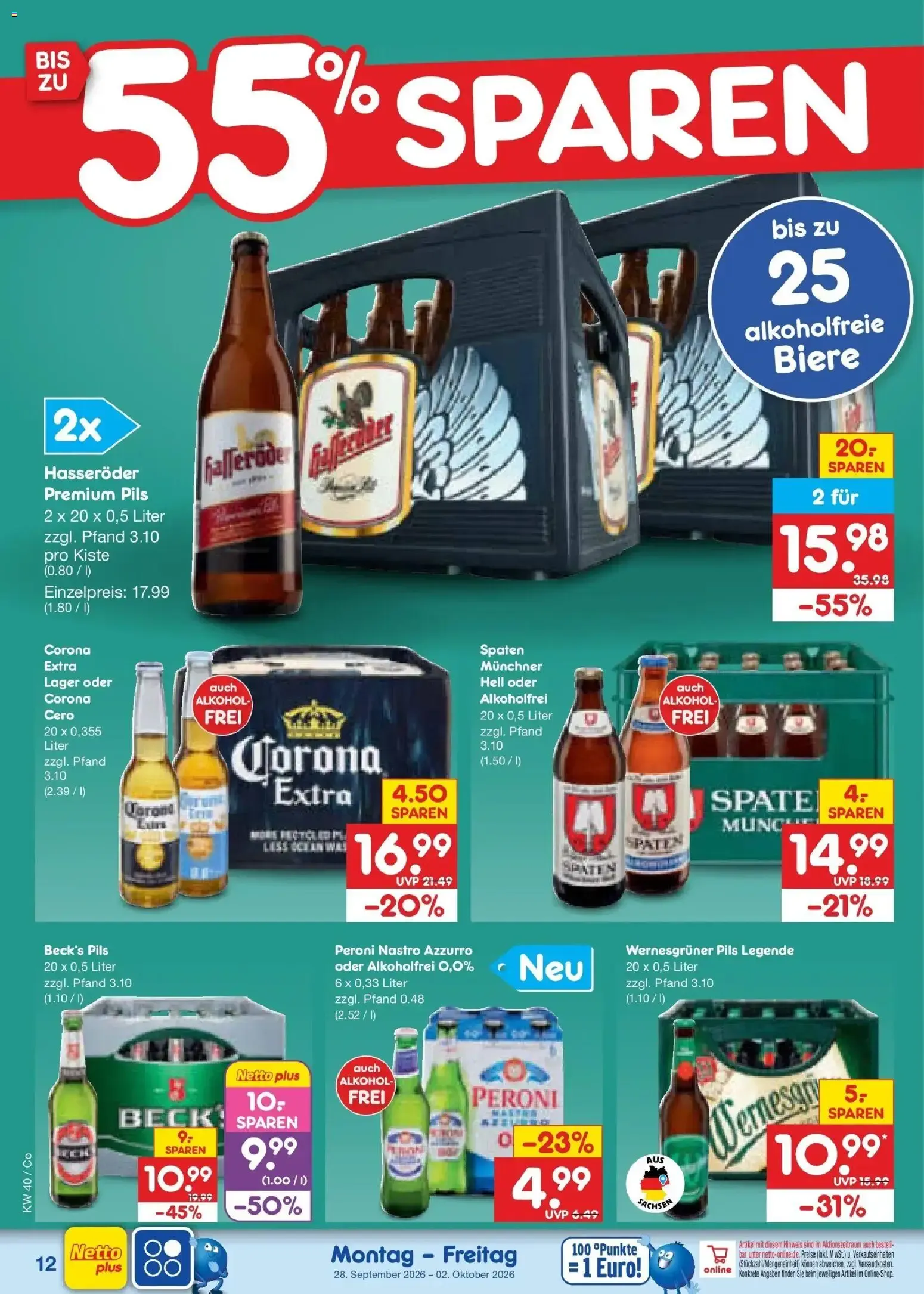 Netto Marken-Discount Prospekt Leipzig (ab 28.09.2026) » Angebote von 28. September bis 2. Oktober 2026 - Prospekt seite 18