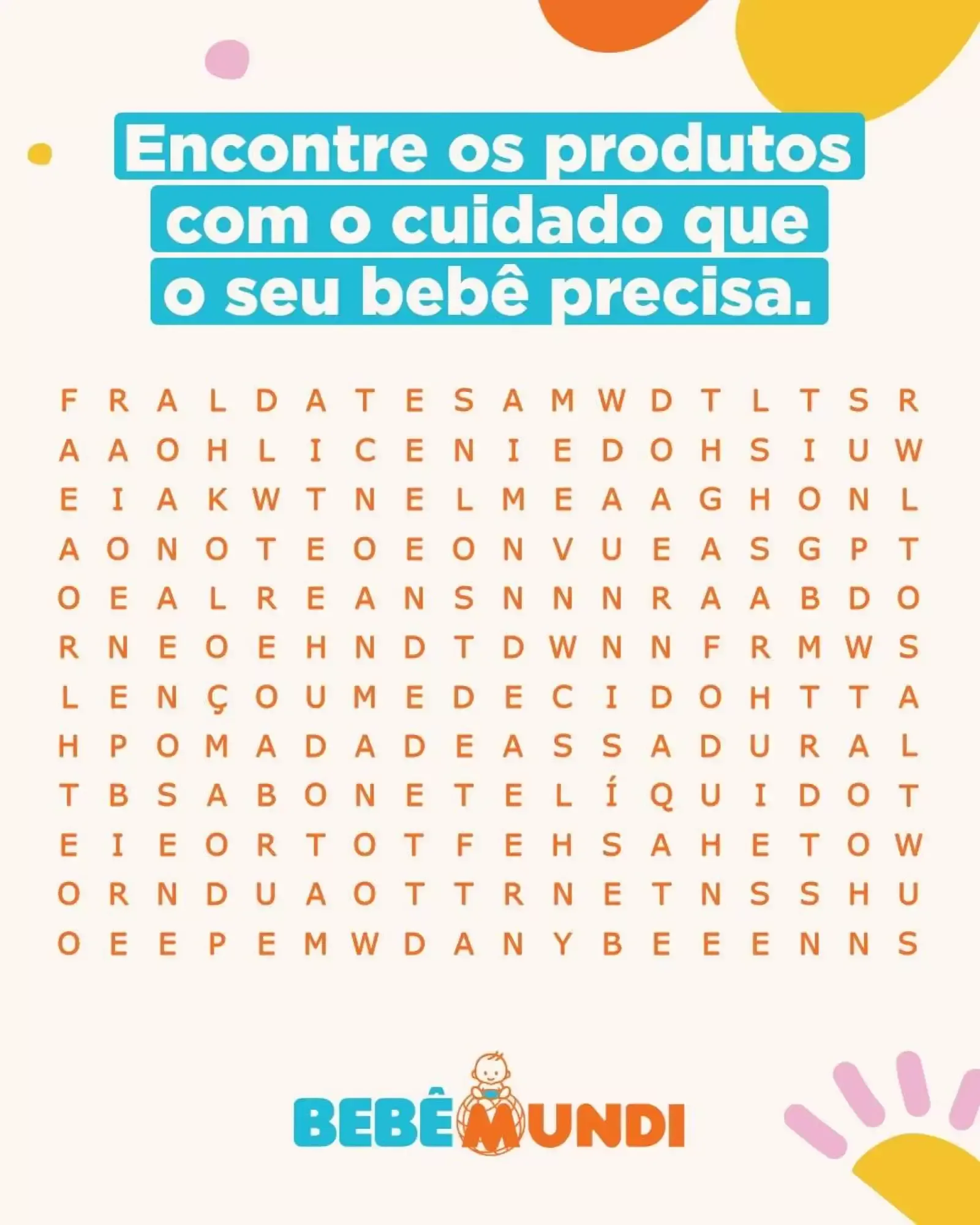 Encarte de Bebê Mundi: Encontre os produtos para seu bebê 6 de outubro até 15 de outubro 2026 - Pagina 1