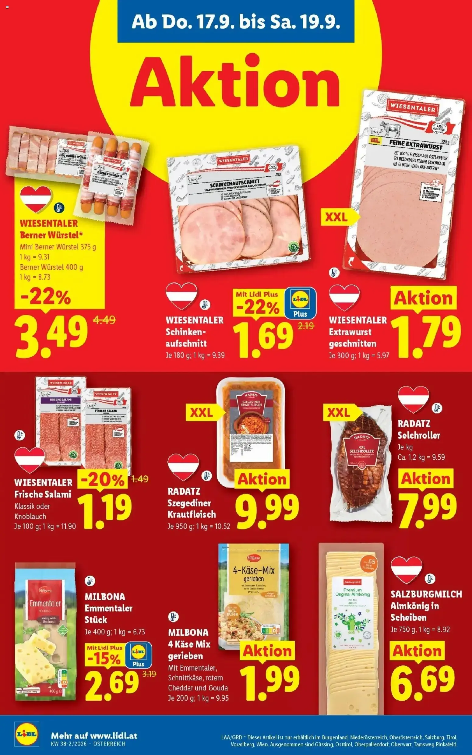 Lidl Aktion von 17. September bis 19. September 2026 - Flugblätt seite  10