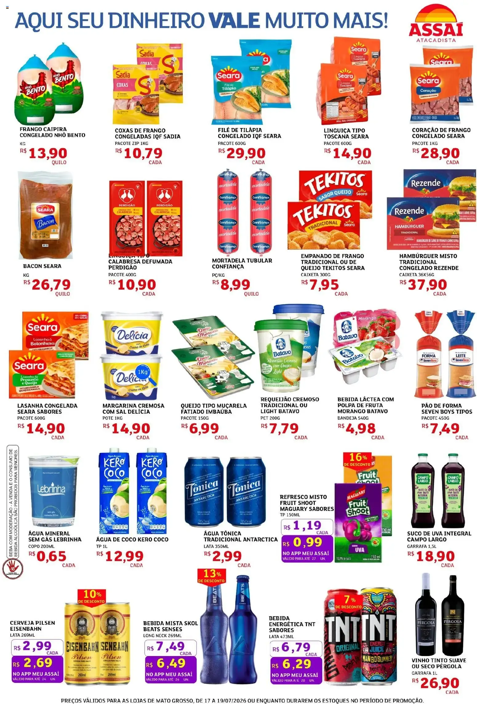 Encarte de Assaí Atacadista ofertas - MT de 17/07/2026 | Promoções Online 17 de julho até 19 de julho 2026 - Pagina 3