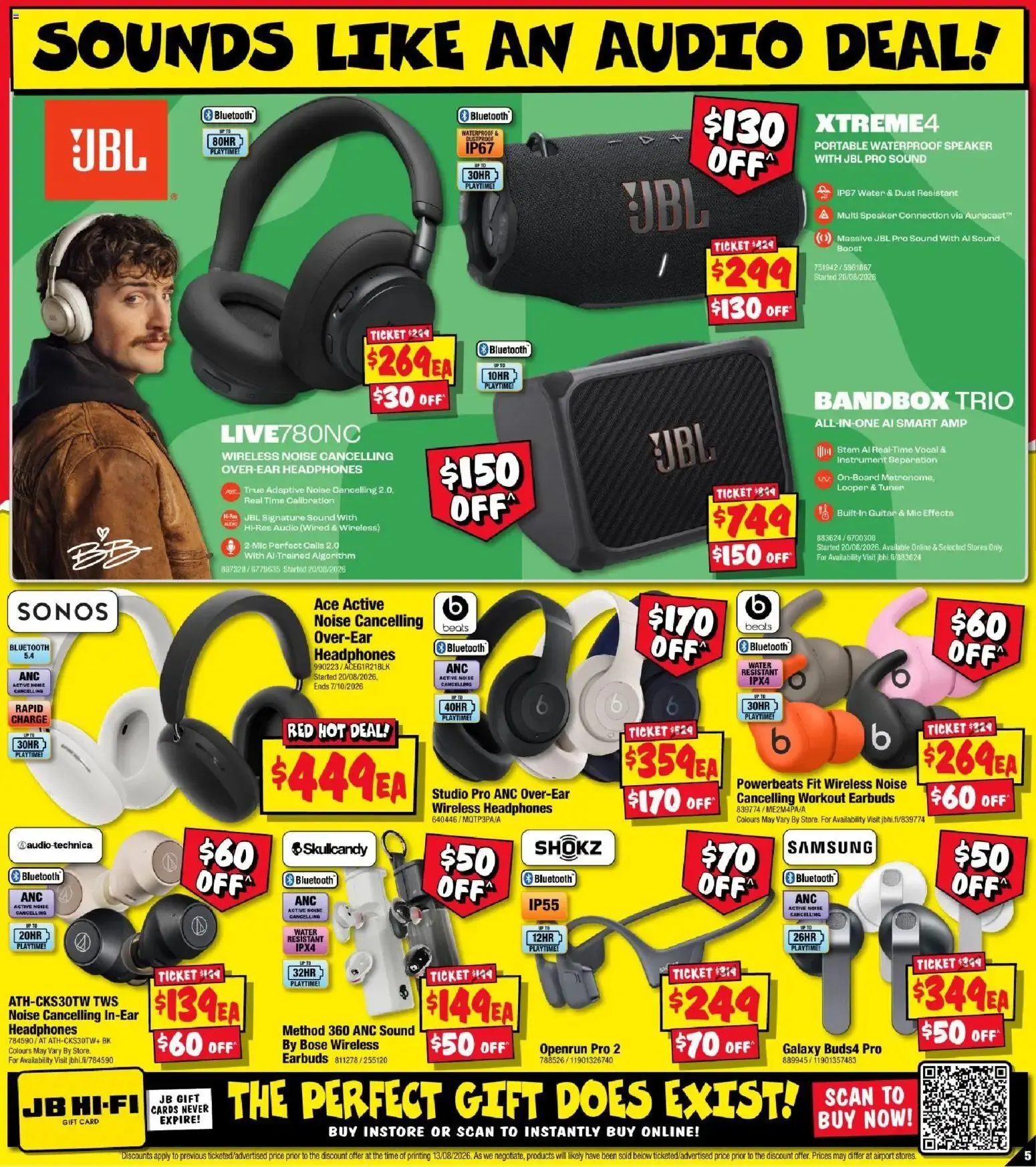 JB Hi-Fi catalogue Deals for Dad - 27/08/2026 > weekly / monthly specials - Catalogue valid from 27 August to 9 September 2026 - page 5