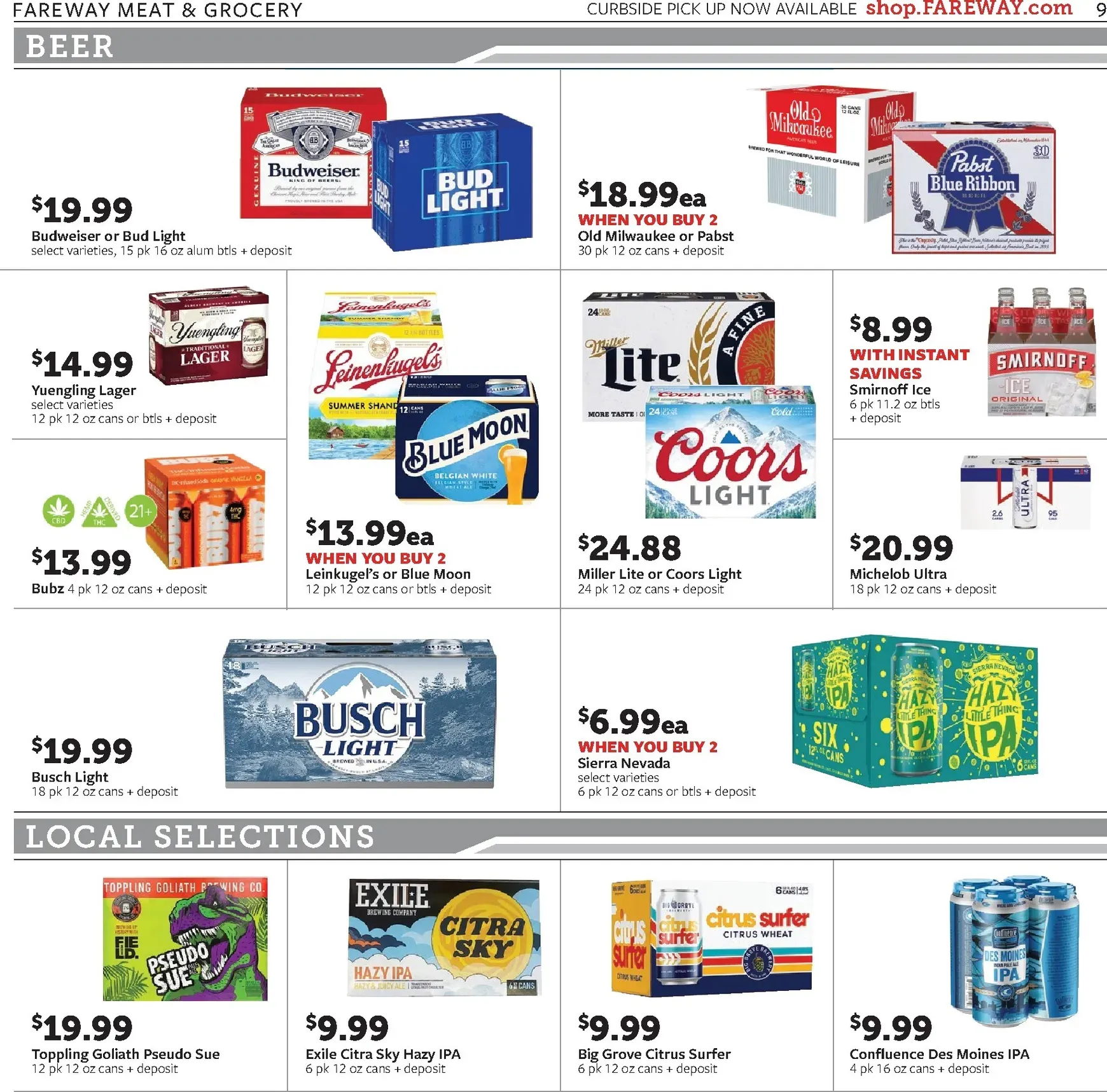 Weekly ad Fareway Meat & Grocery - Savings Worth Grilling For from July 20 to July 25 2026 - Page 9