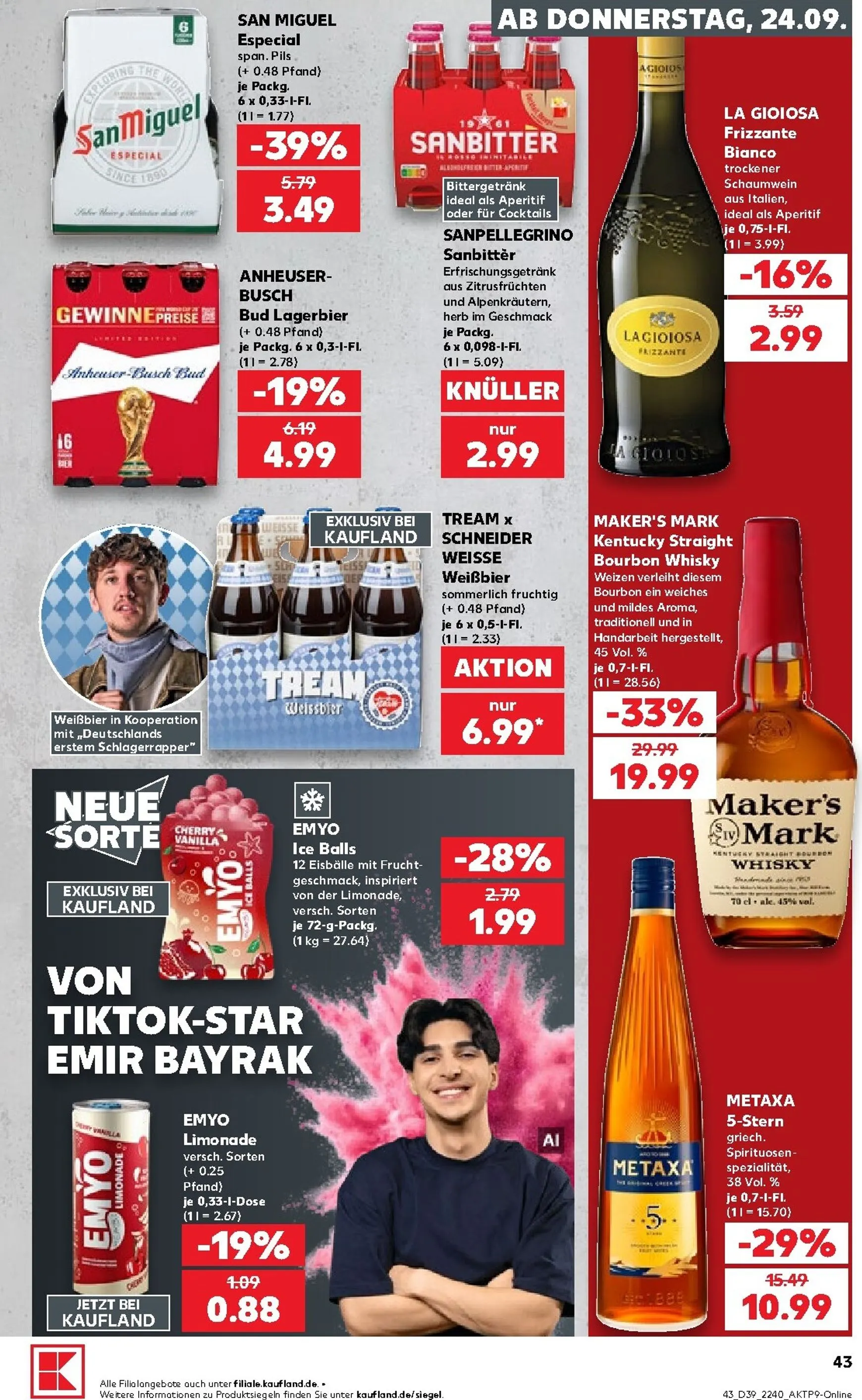 Kaufland Prospekt nächste Woche – von Donnerstag 24.09.2026 bis Mittwoch 30.09.2026 von 24. September bis 30. September 2026 - Prospekt seite 42