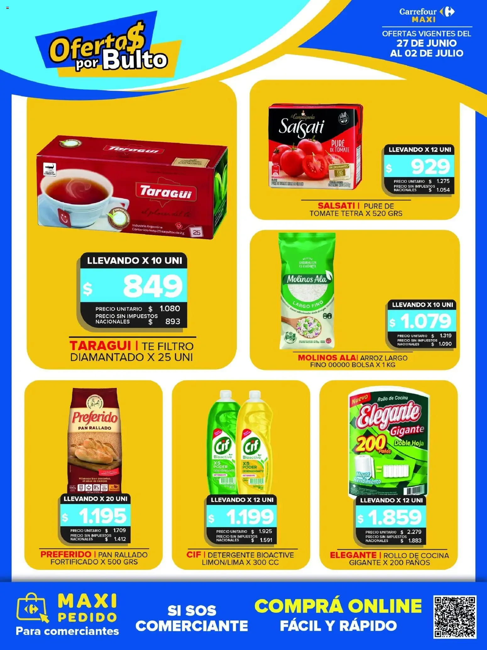 Ofertas de Carrefour Maxi catálogo del 27/06/2026 - 02/07/2026 27 de junio al 2 de julio 2026 - Página 10 del catálogo
