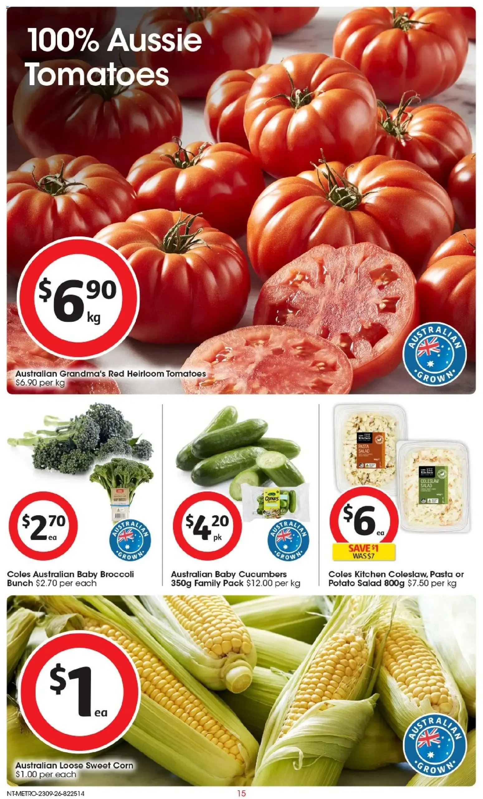 Coles catalogue valid from 23/09/2026 > Online Australia - Catalogue valid from 23 September to 29 September 2026 - page 15