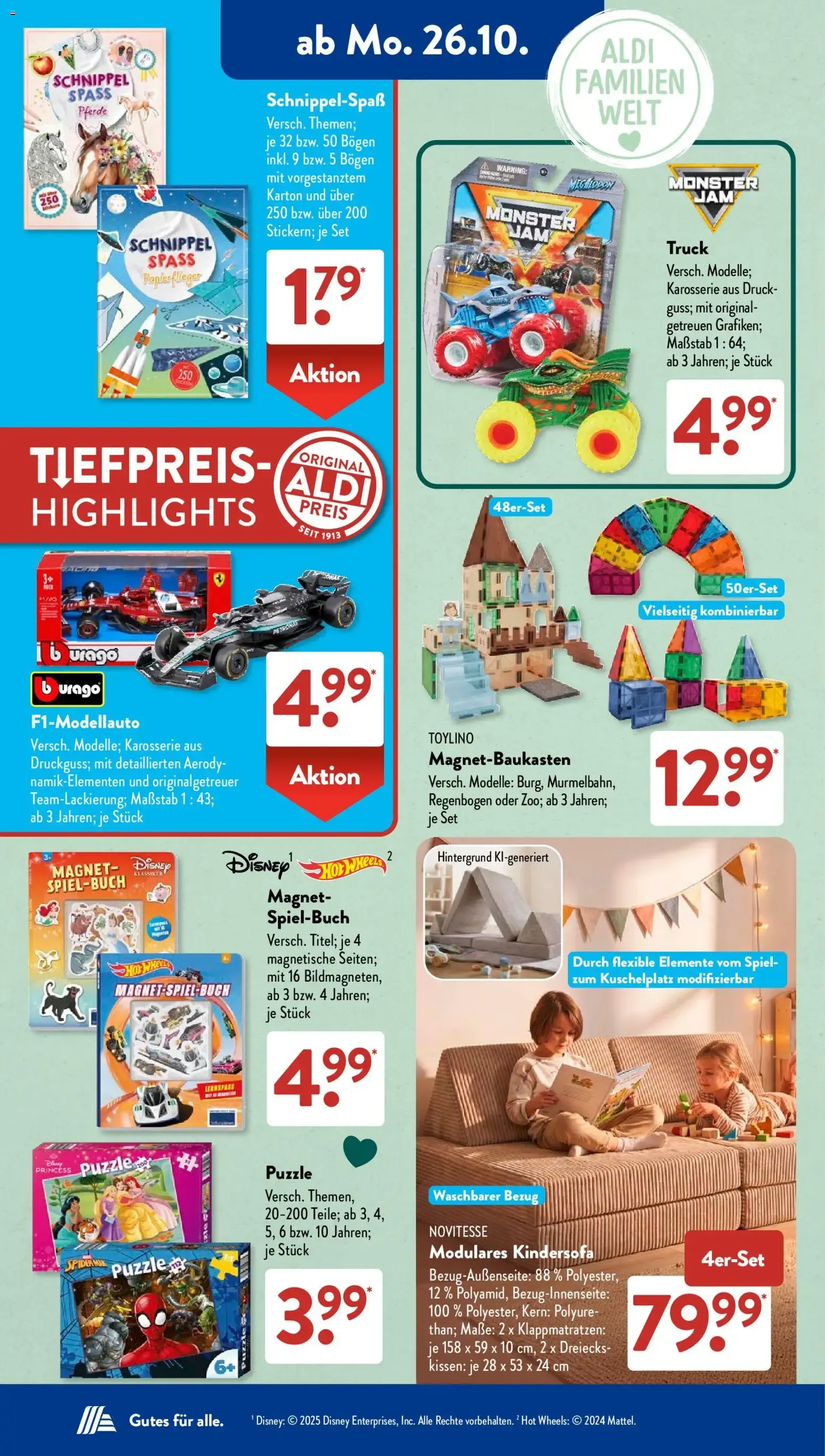 Aldi Süd Prospekt (ab 26.10.2026) zum Blättern von 26. Oktober bis 31. Oktober 2026 - Prospekt seite 6