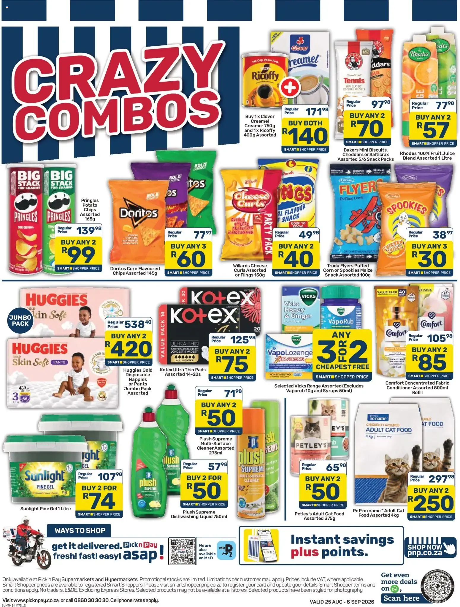Pick n Pay - Crazy Combo Specials (25/08/2026 - 06/09/2026) Online from 25 August to 6 September 2026 - Catalogue Page 2