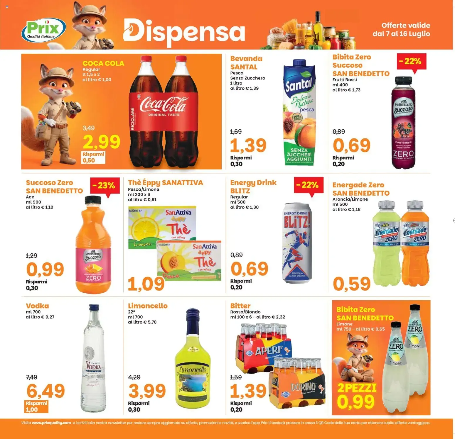 Prix volantino dal 07/07/2026 - online Offerte da 7 luglio a 16 luglio di 2026 - Pagina del volantino 19