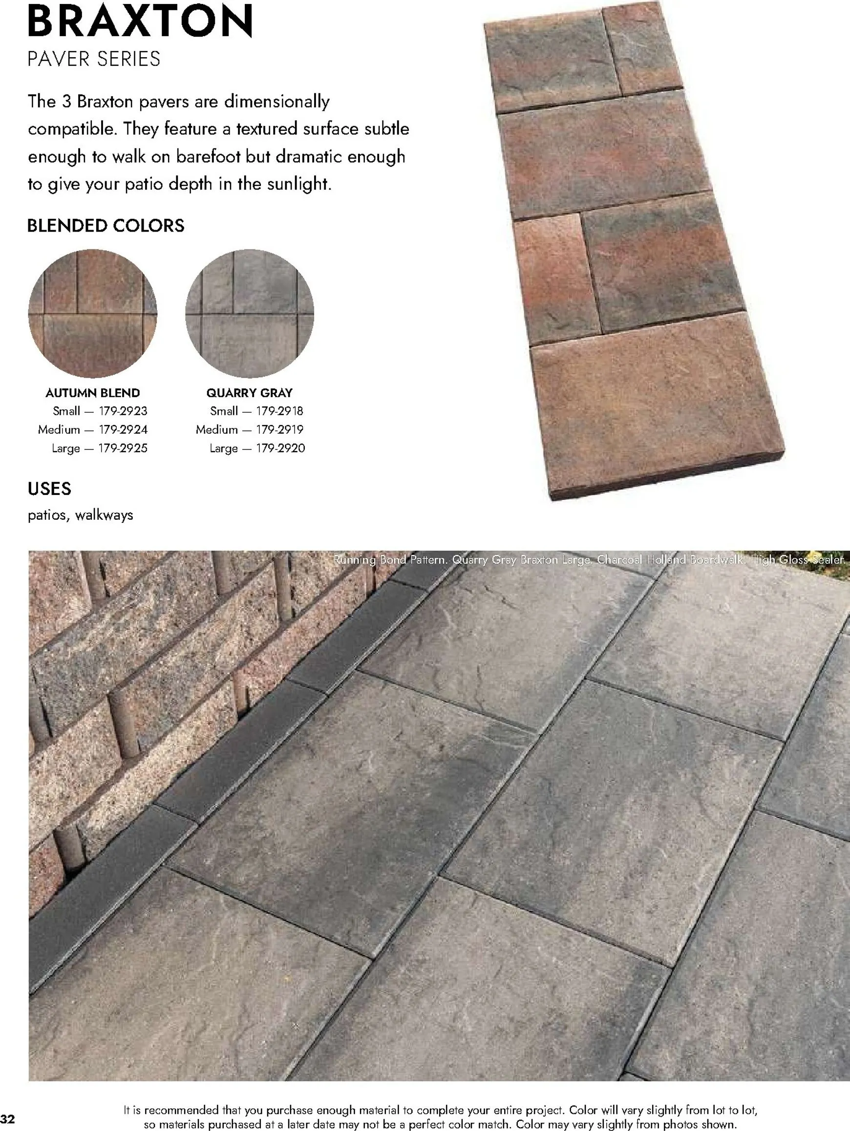 Weekly ad Current Menards - Landscape Block Catalog leaflet valid from Thursday 04/02/2026 to Thursday 12/31/2026 from April 2 to December 31 2026 - Page 33
