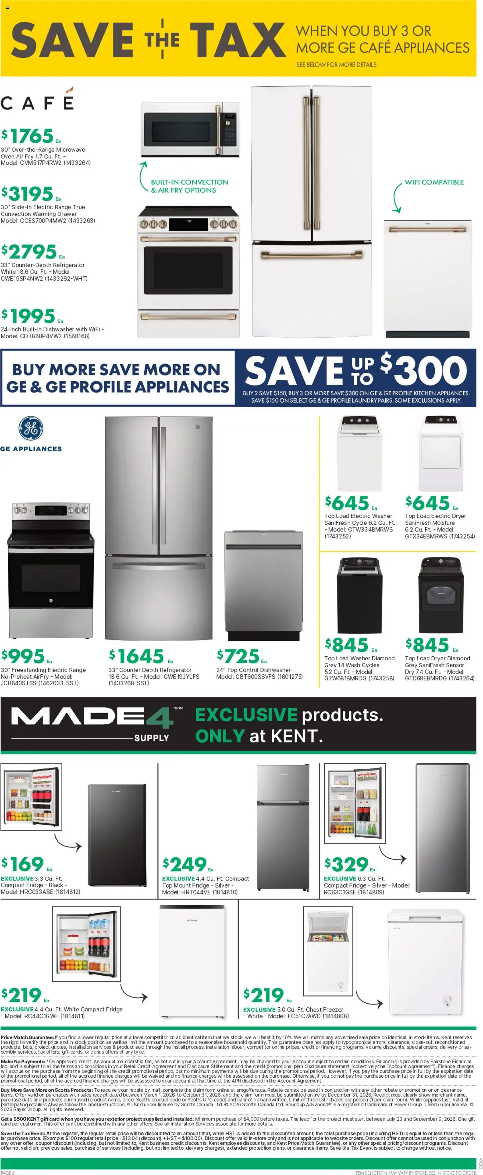 Kent weekly flyer - NL from Jul 30, 2026 > weekly specials & deals from July 30 to August 5 2026 - flyer page 8
