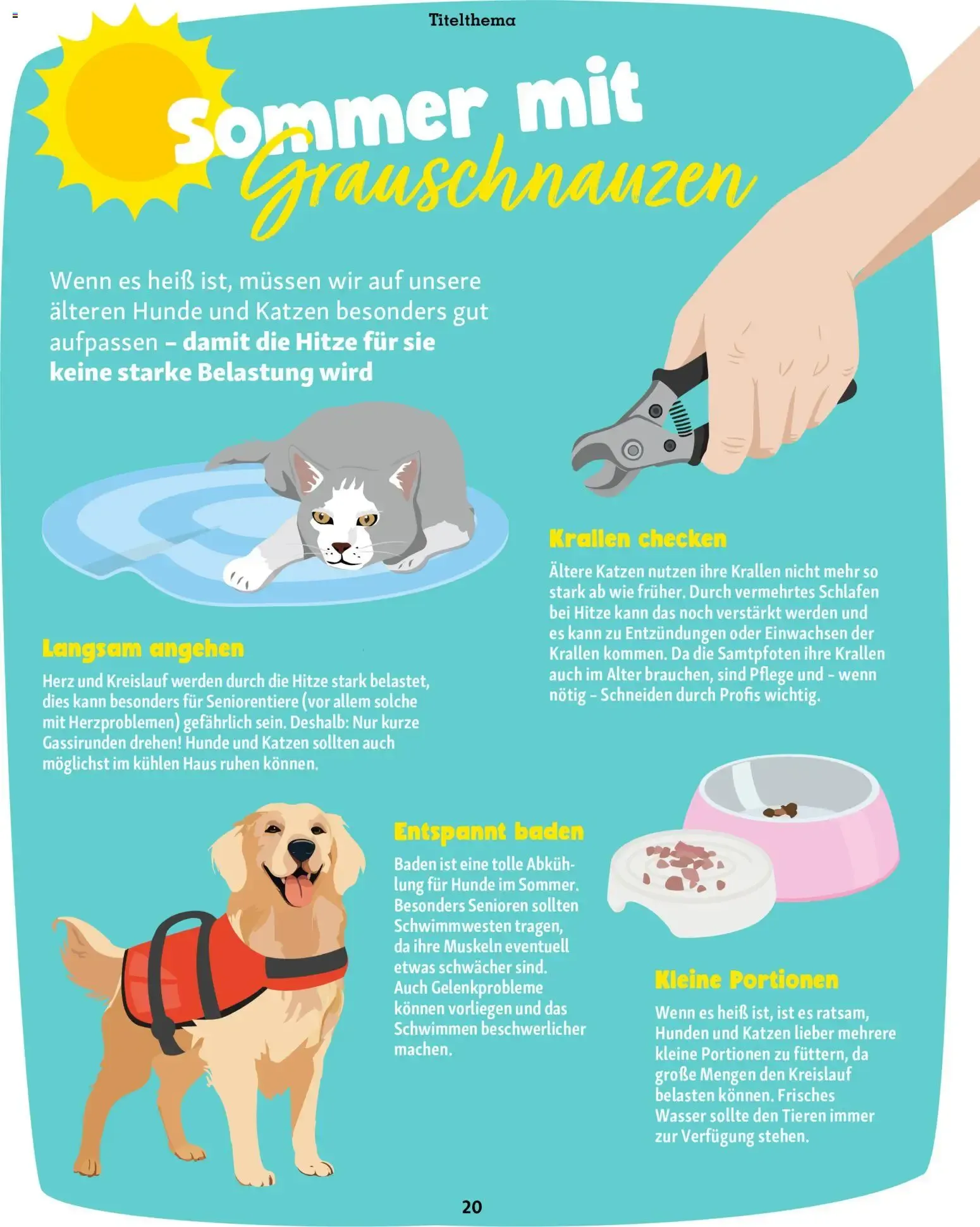 FRESSNAPF Friends - Europas größtes Haustier-Magazin von 1. Juli bis 31. August 2026 - Prospekt seite 20