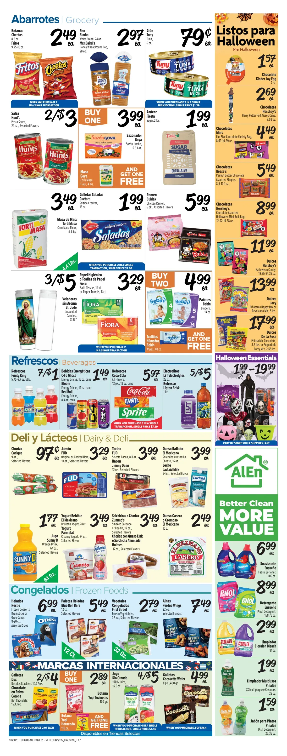 Weekly promotion Current Fiesta Mart - Houston leaflet valid from Wednesday 10/21/2026 to Tuesday 10/27/2026 spanning from October 21 to October 27 2026 - Page 2 for Catalogue 365