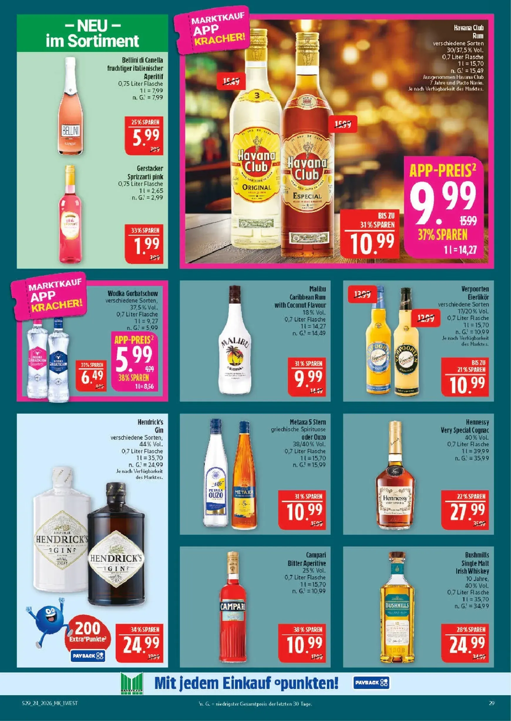 Marktkauf Prospekt – von Montag 08.06.2026 bis Samstag 13.06.2026 von 8. Juni bis 13. Juni 2026 - Prospekt seite 29