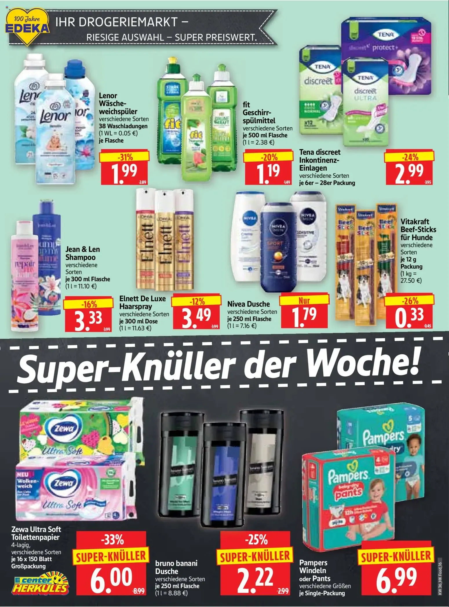 HERKULES Prospekt (ab 31.08.2026) zum Blättern von 31. August bis 5. September 2026 - Prospekt seite 16